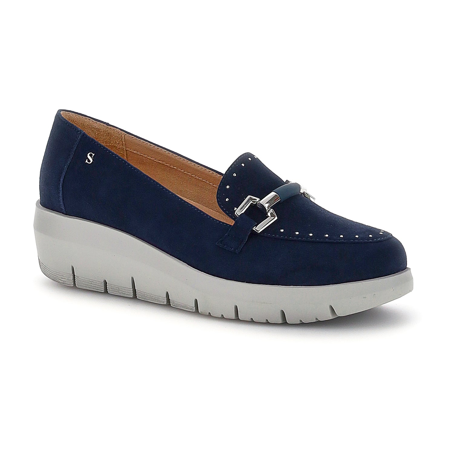 DONNA MOCASSINI PLUME 45 BLU SCURO 223472 1D8 02