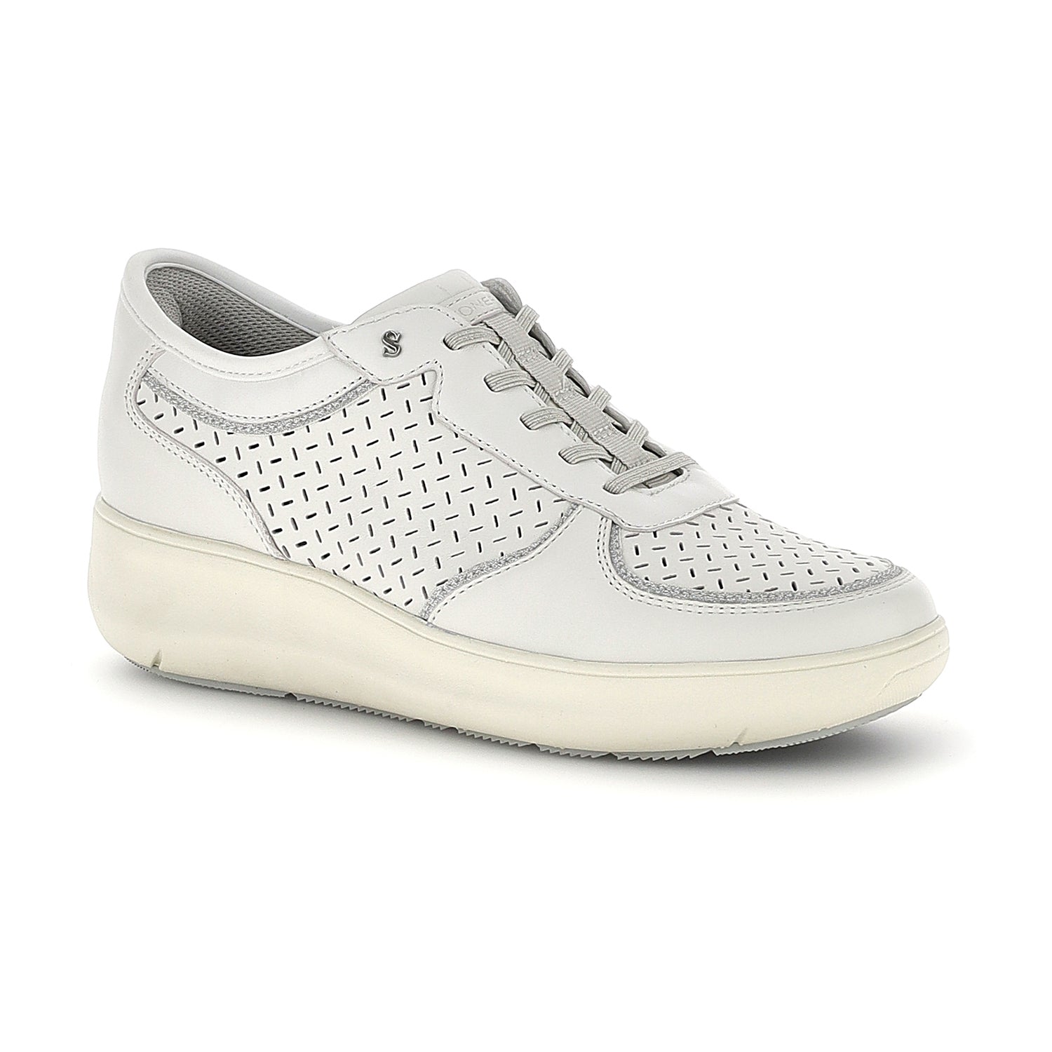 DONNA SCARPE ALLACCIATE ROCK 37 BIANCO 223526 150 02