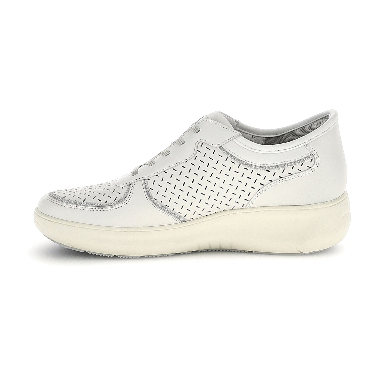 DONNA SCARPE ALLACCIATE ROCK 37 BIANCO 223526 150 03