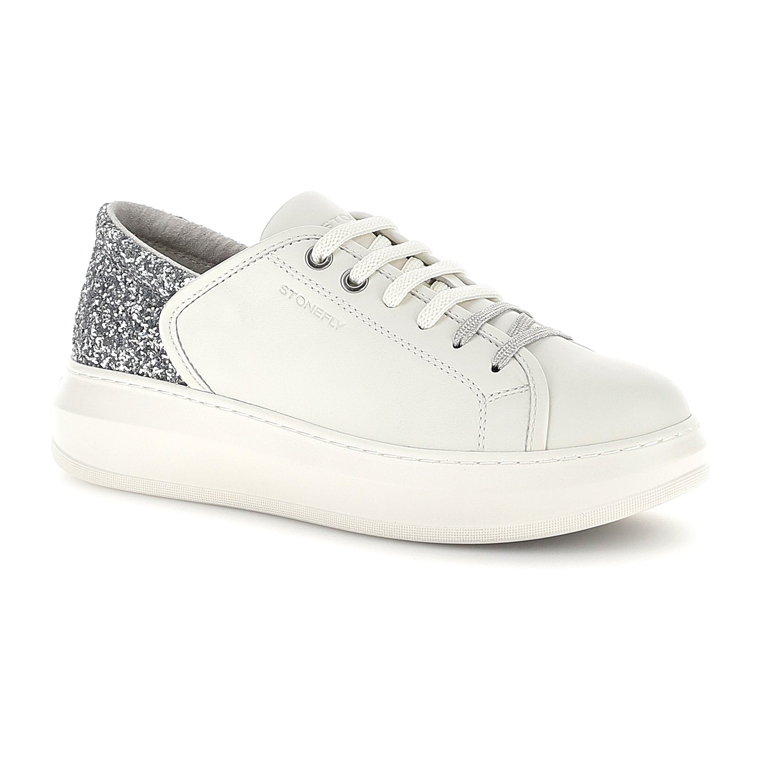 DONNA SCARPE ALLACCIATE CLIO 1 BIANCO 223530 E8Z 02