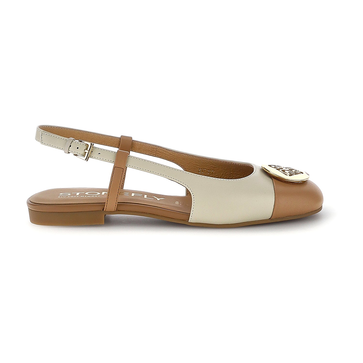 DONNA SCARPE DECOLLETE SALLY 5 BEIGE 223553 E3H 01