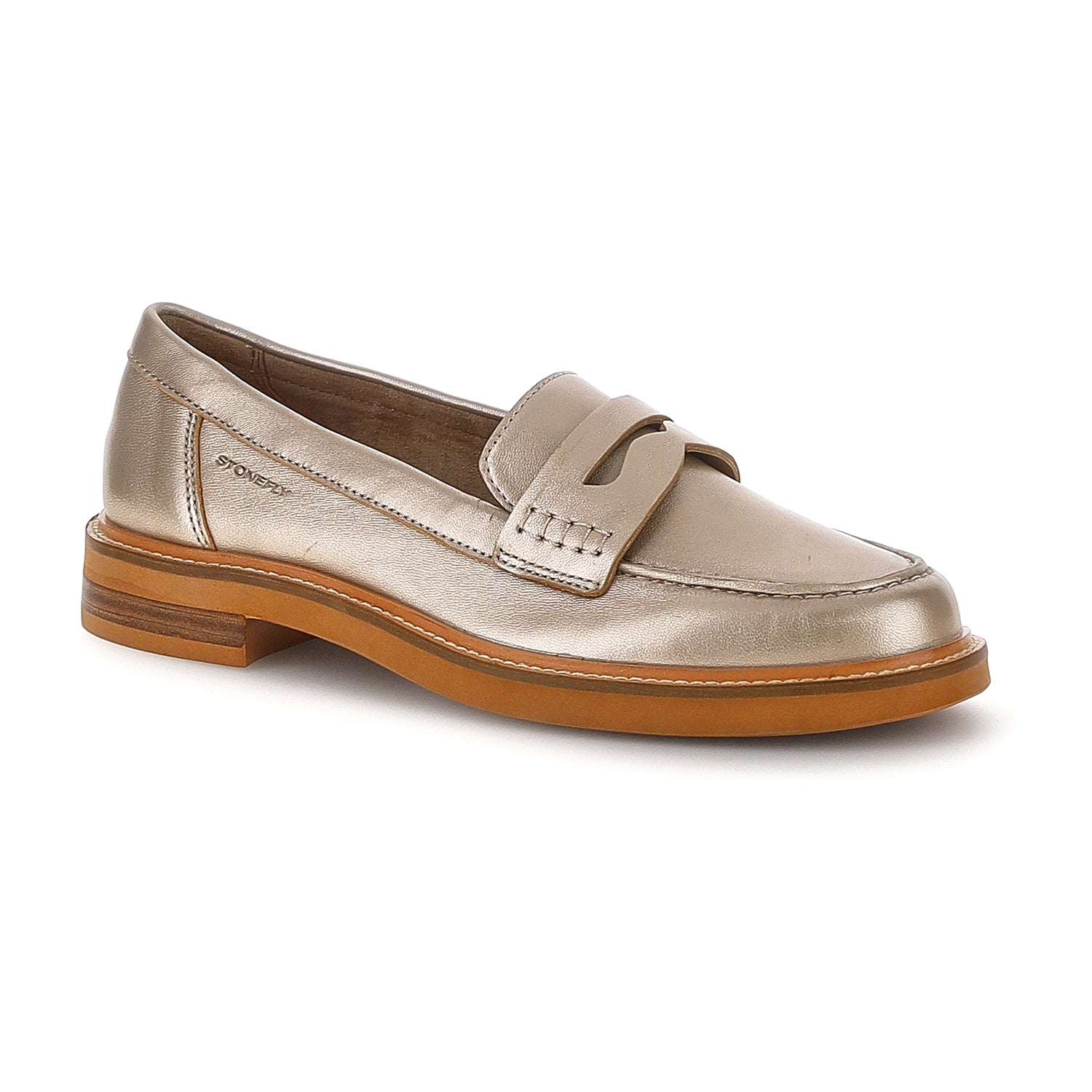 DONNA MOCASSINI CELINE 3 ORO 223565 I89 02