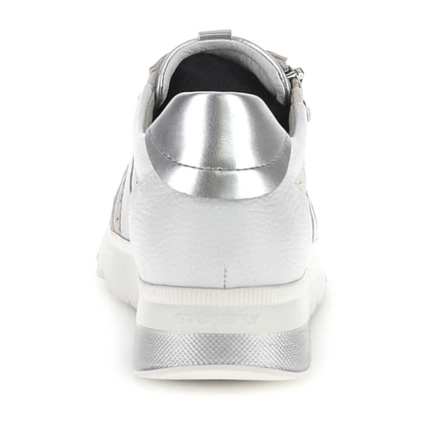 DONNA SCARPE CON CERNIERA SPOCK 47 GRIGIO CHIARO 223579 1W4 05