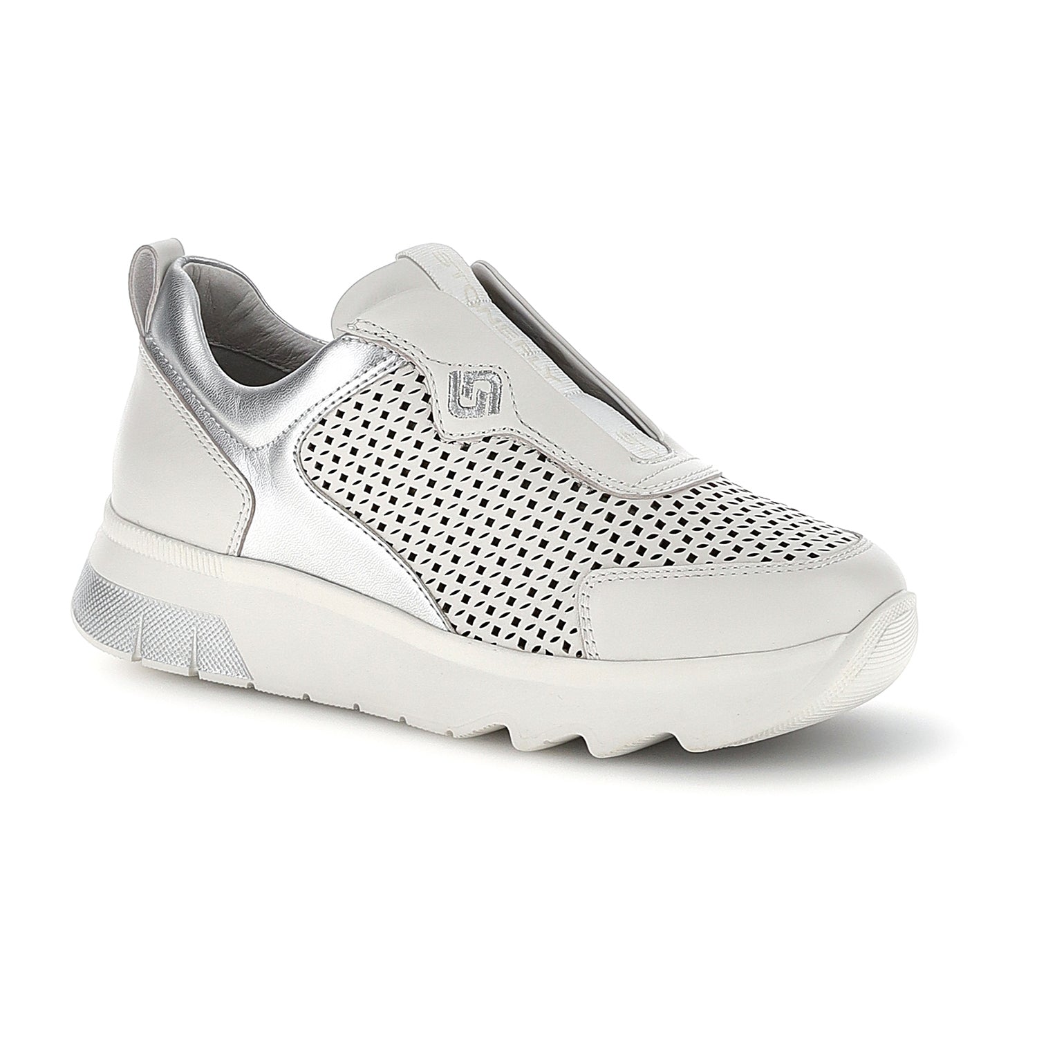 DONNA SCARPE SLIP ON SPOCK 48 BIANCO 223580 849 02