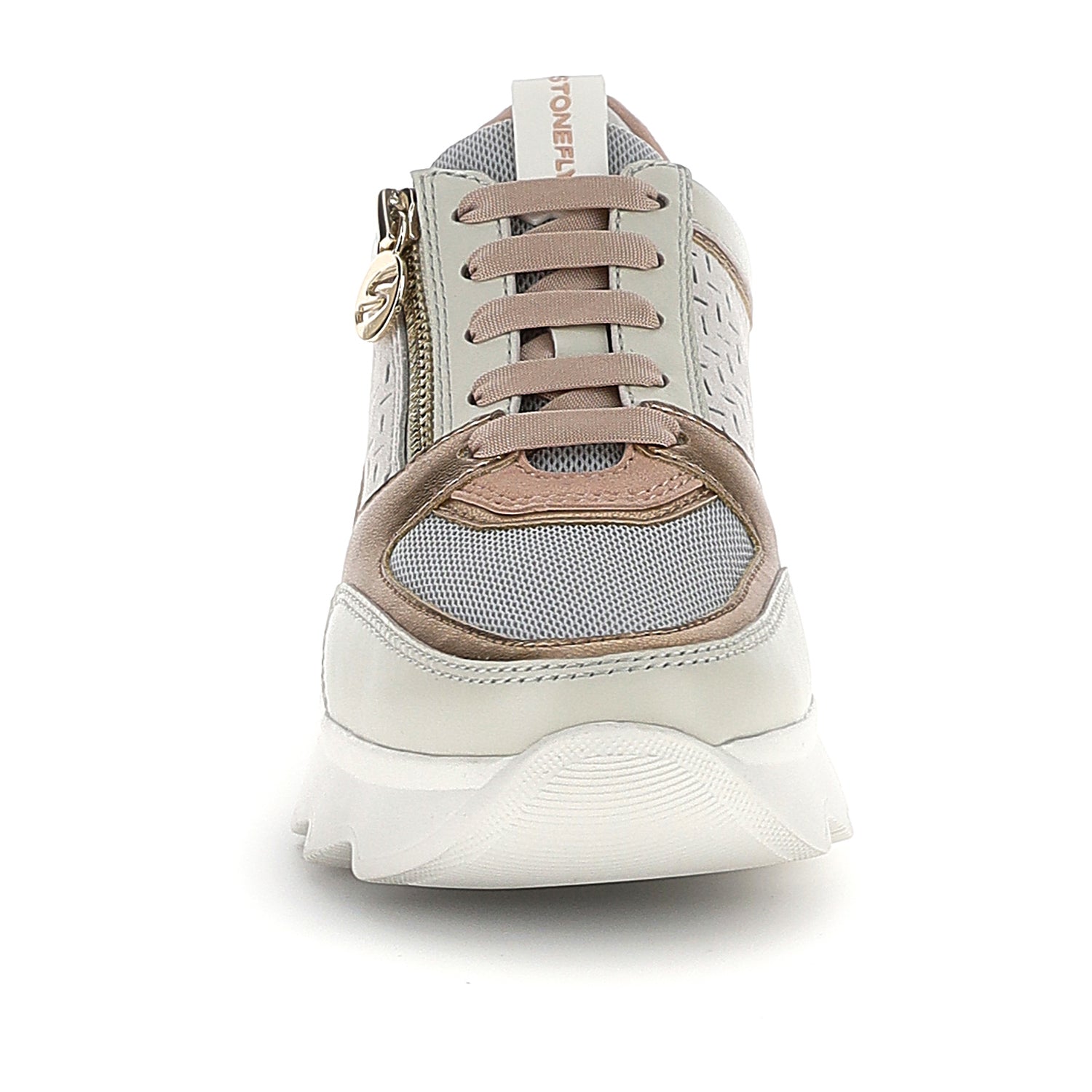 DONNA SCARPE CON CERNIERA SPOCK 50 ROSA 223583 BT1 04