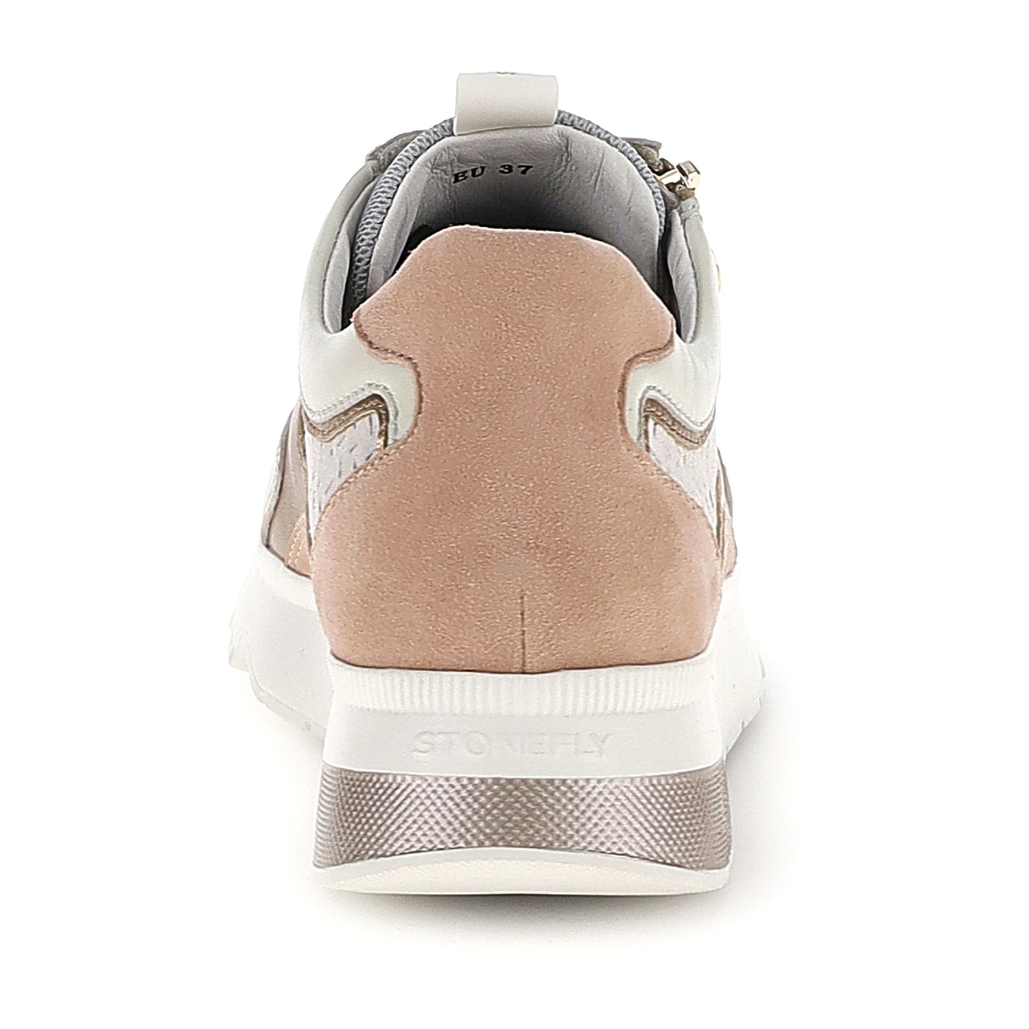 DONNA SCARPE CON CERNIERA SPOCK 50 ROSA 223583 BT1 05