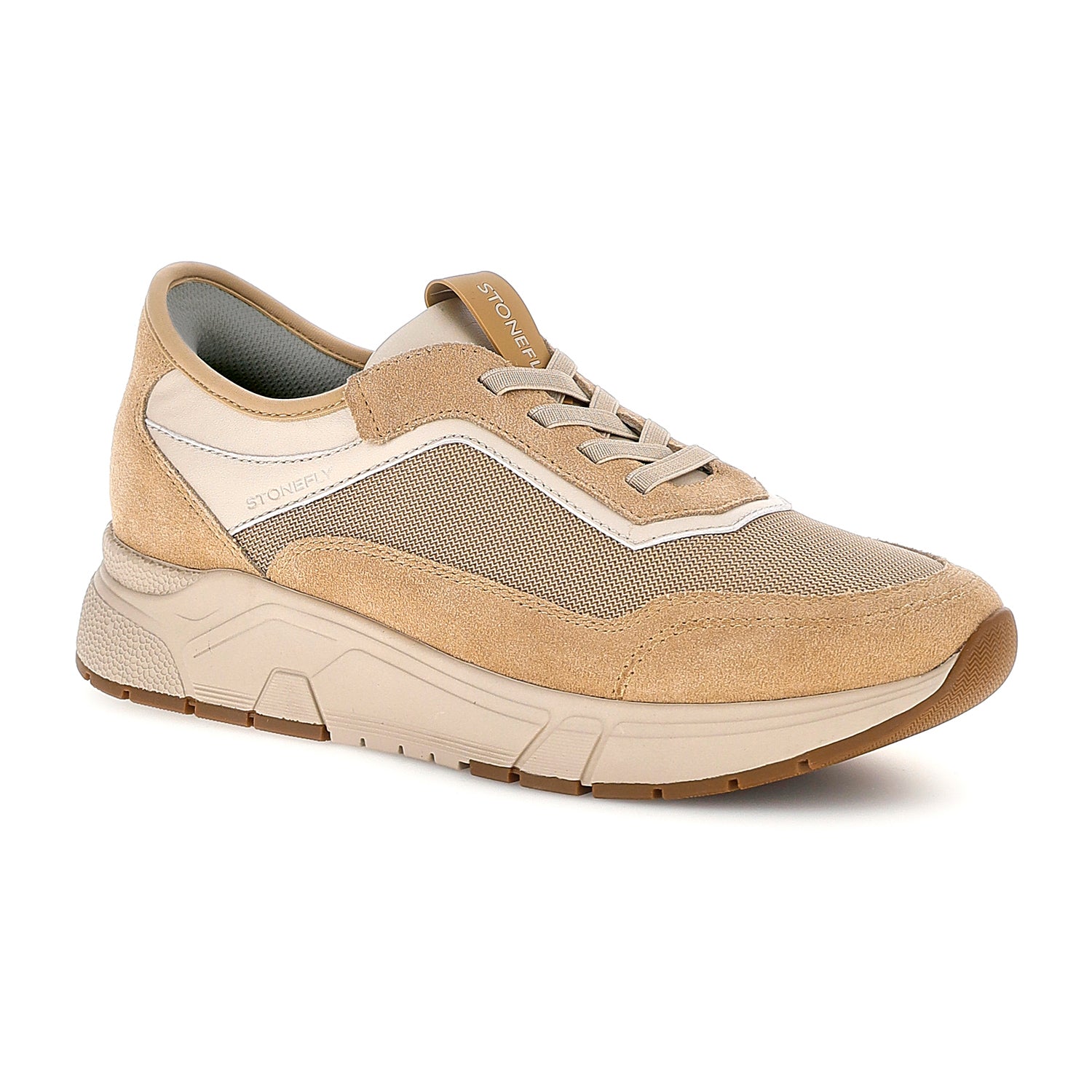 UOMO SCARPE ALLACCIATE ACTION 38 BEIGE 223592 03I 02