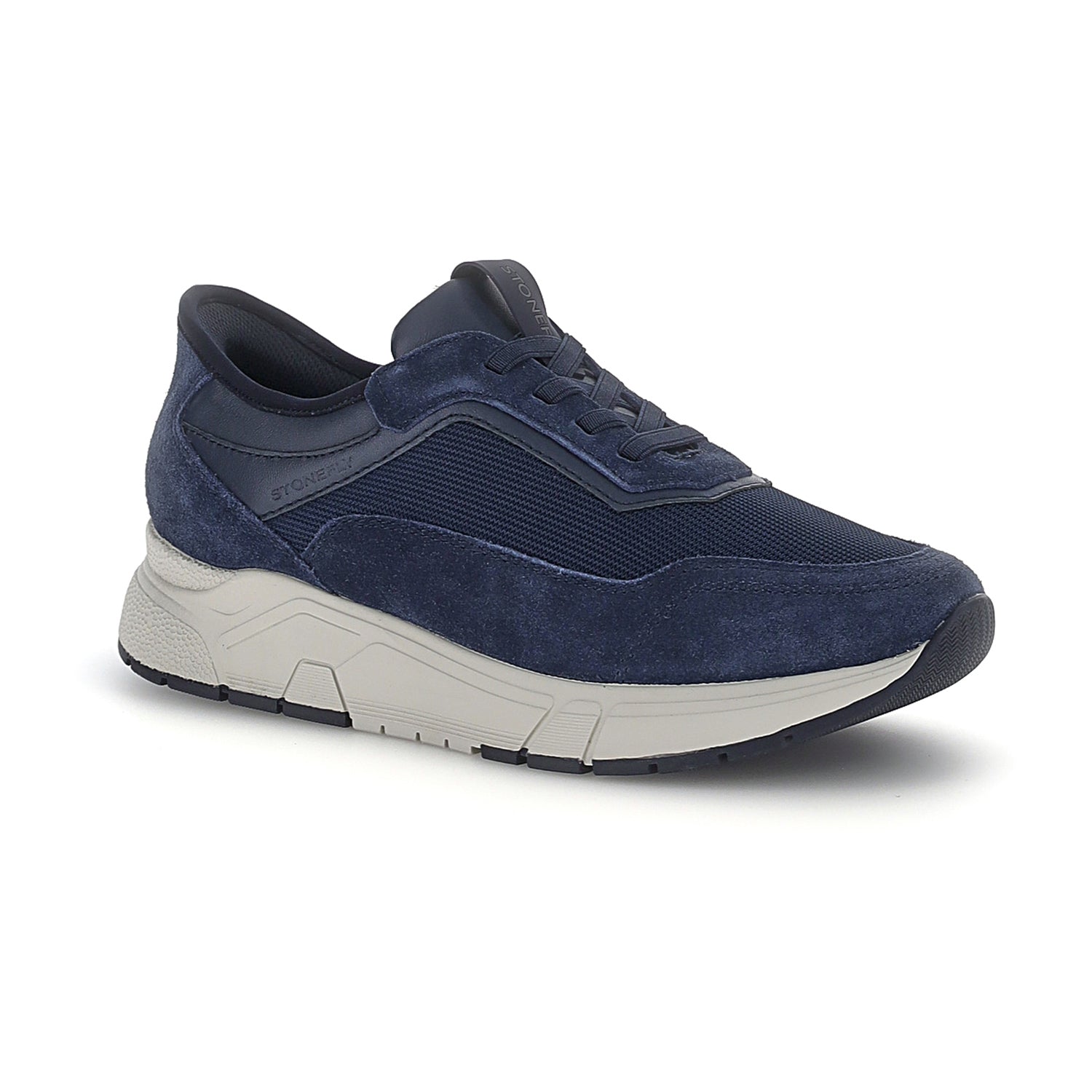 UOMO SCARPE ALLACCIATE ACTION 38 BLU SCURO 223592 05H 02