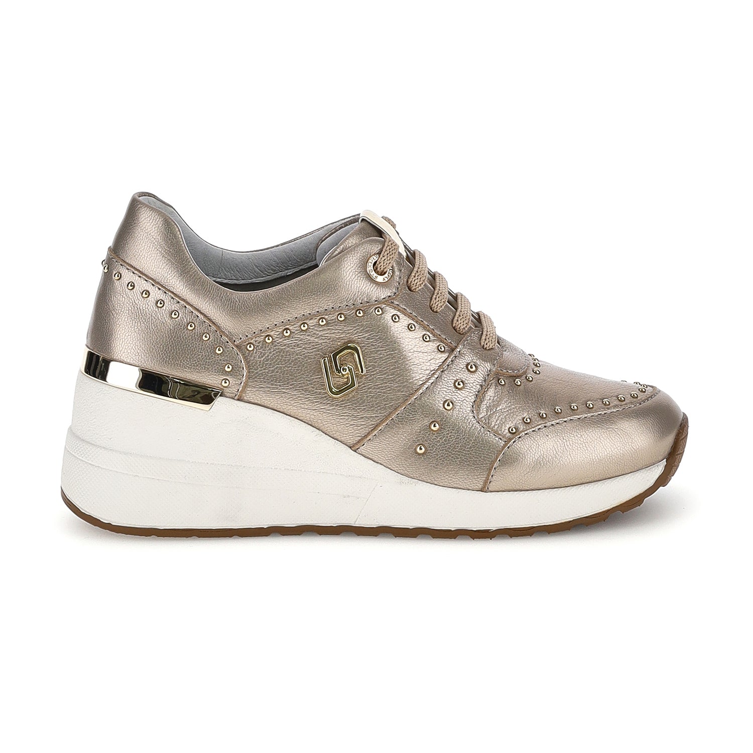 DONNA SCARPE ALLACCIATE MINA 4 ORO 223596 I89 01