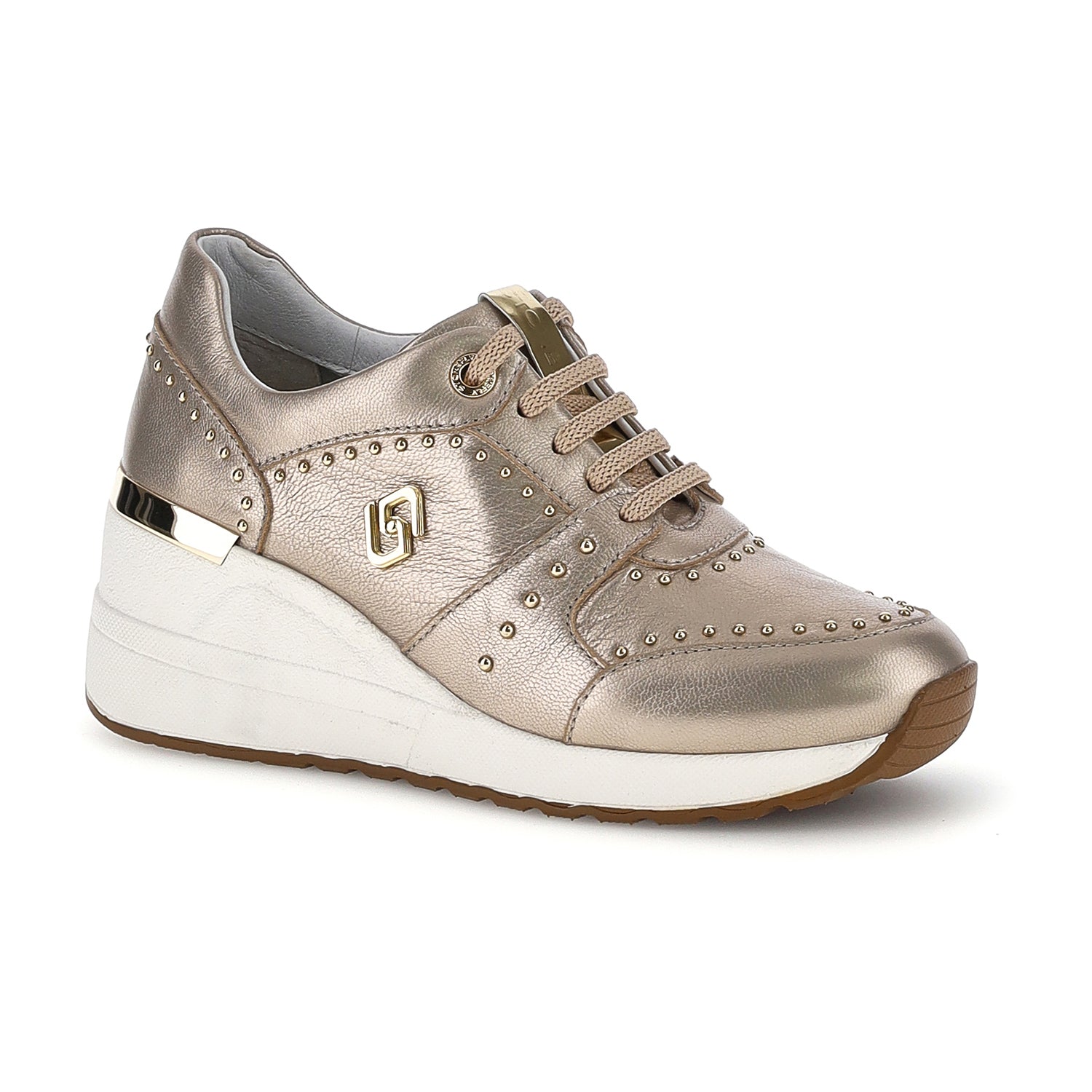 DONNA SCARPE ALLACCIATE MINA 4 ORO 223596 I89 02