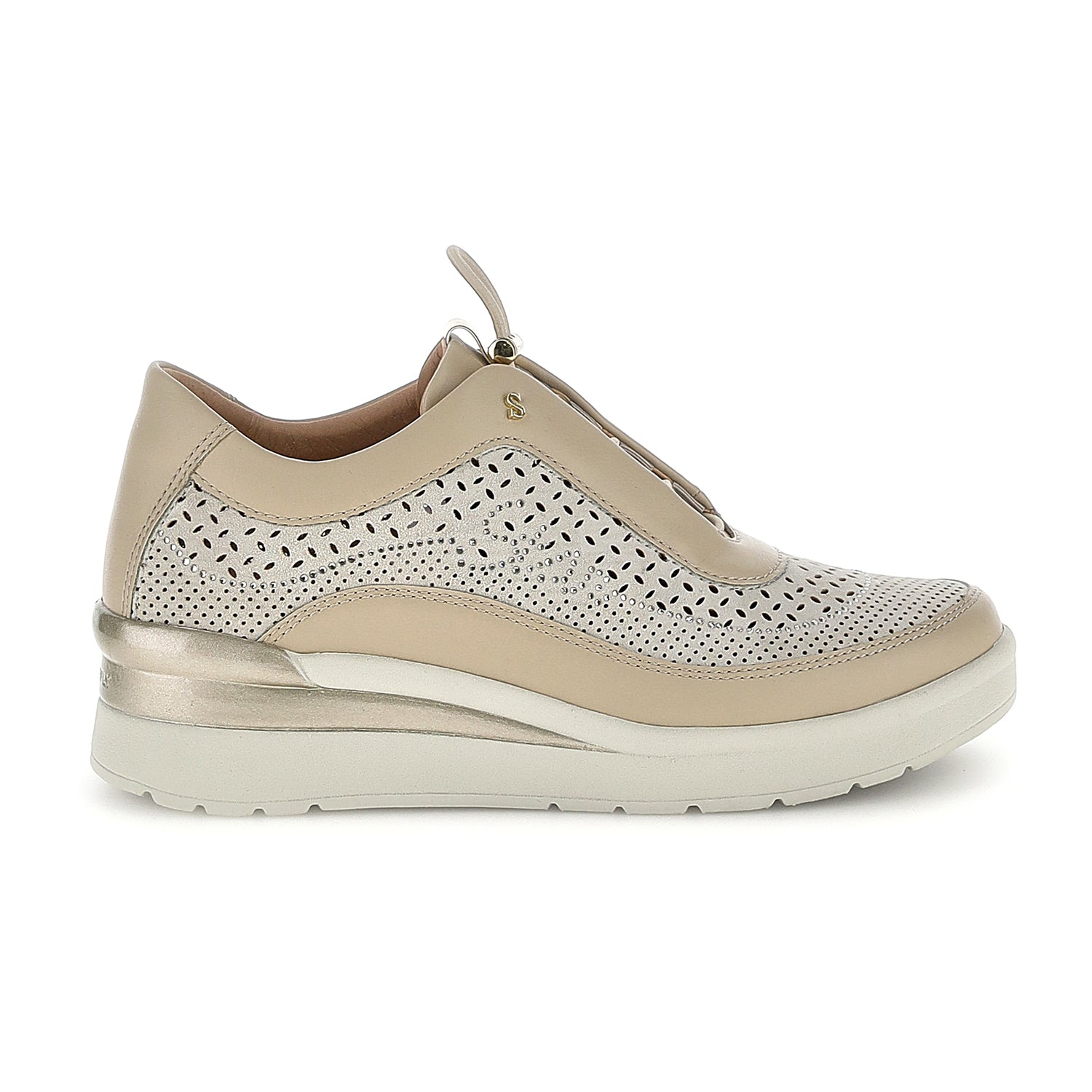 DONNA SCARPE SLIP ON CREAM 38 BEIGE 223606 213 01