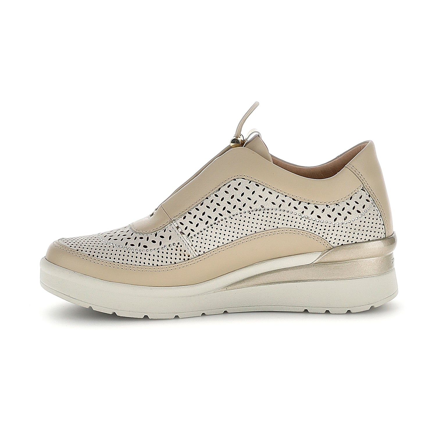 DONNA SCARPE SLIP ON CREAM 38 BEIGE 223606 213 03