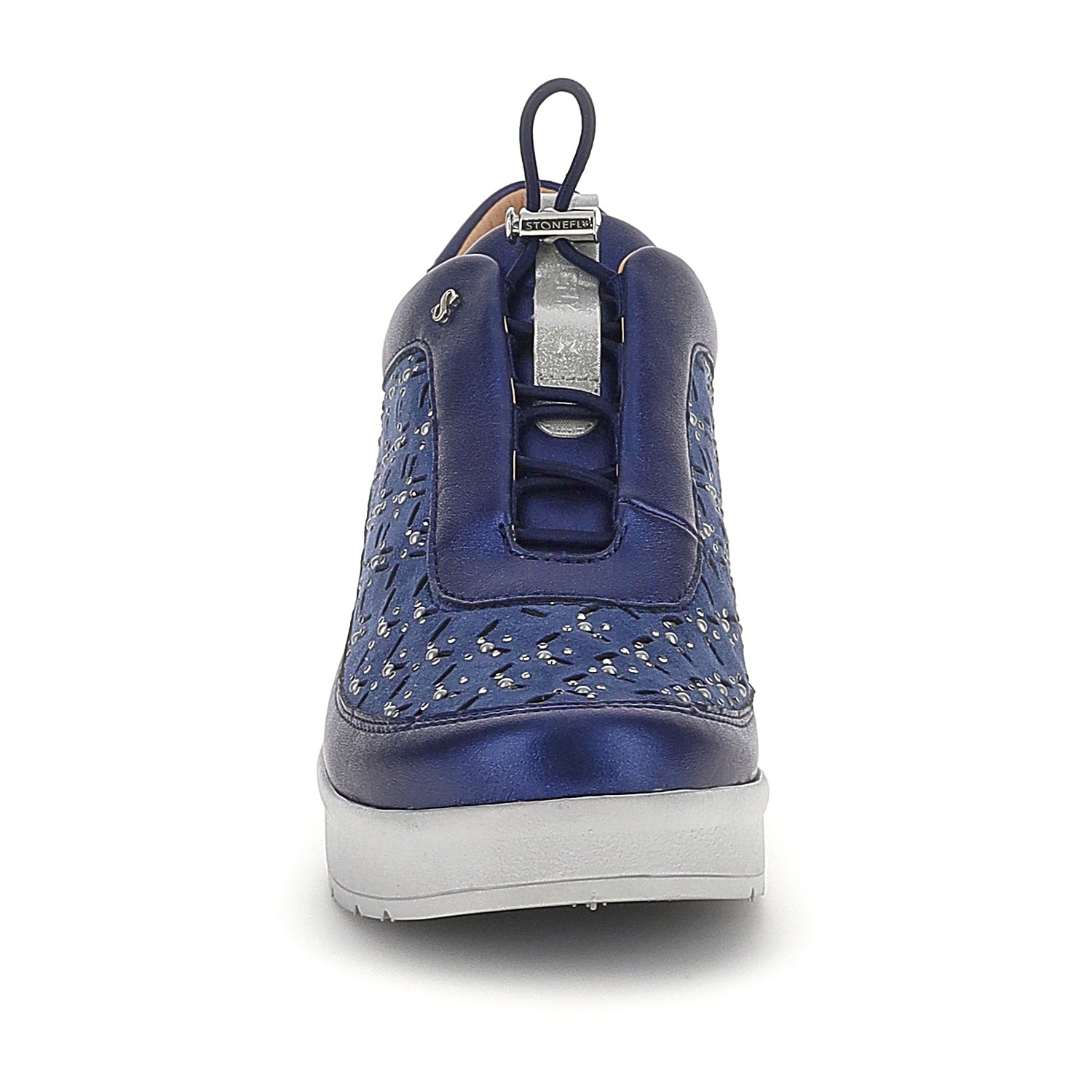 DONNA SCARPE SLIP ON CREAM 38 BLU SCURO 223607 101 04