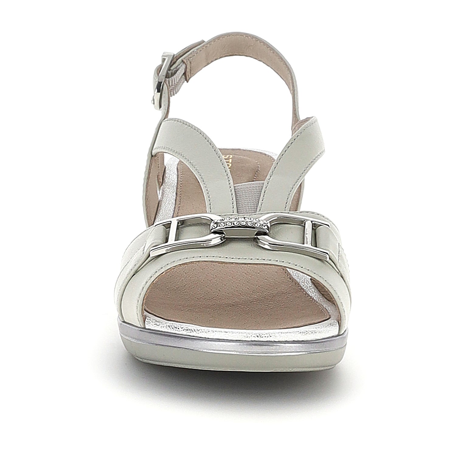 DONNA SANDALI CON ZEPPA VANITY 37 GRIGIO CHIARO 223649 346 04