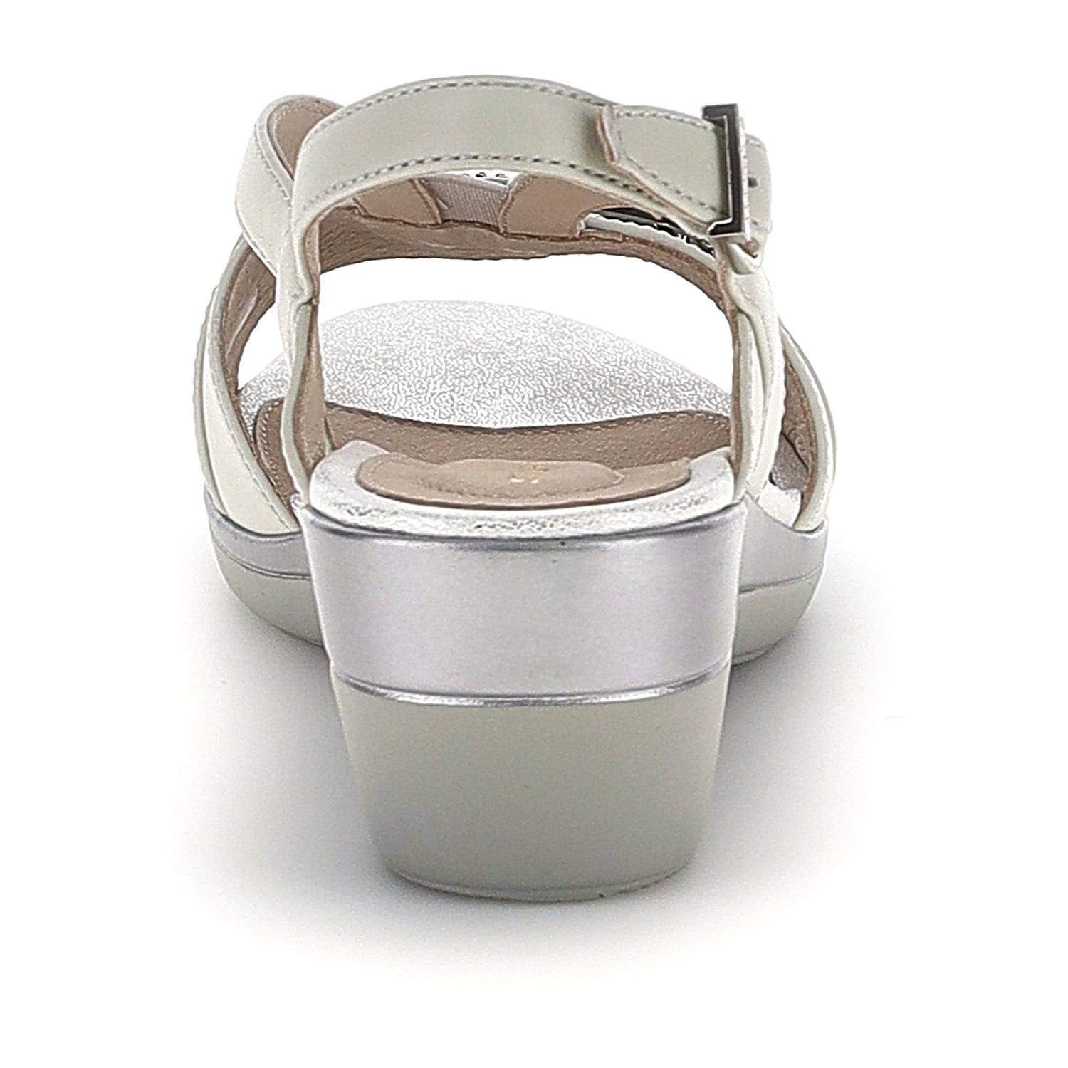 DONNA SANDALI CON ZEPPA VANITY 37 GRIGIO CHIARO 223649 346 05