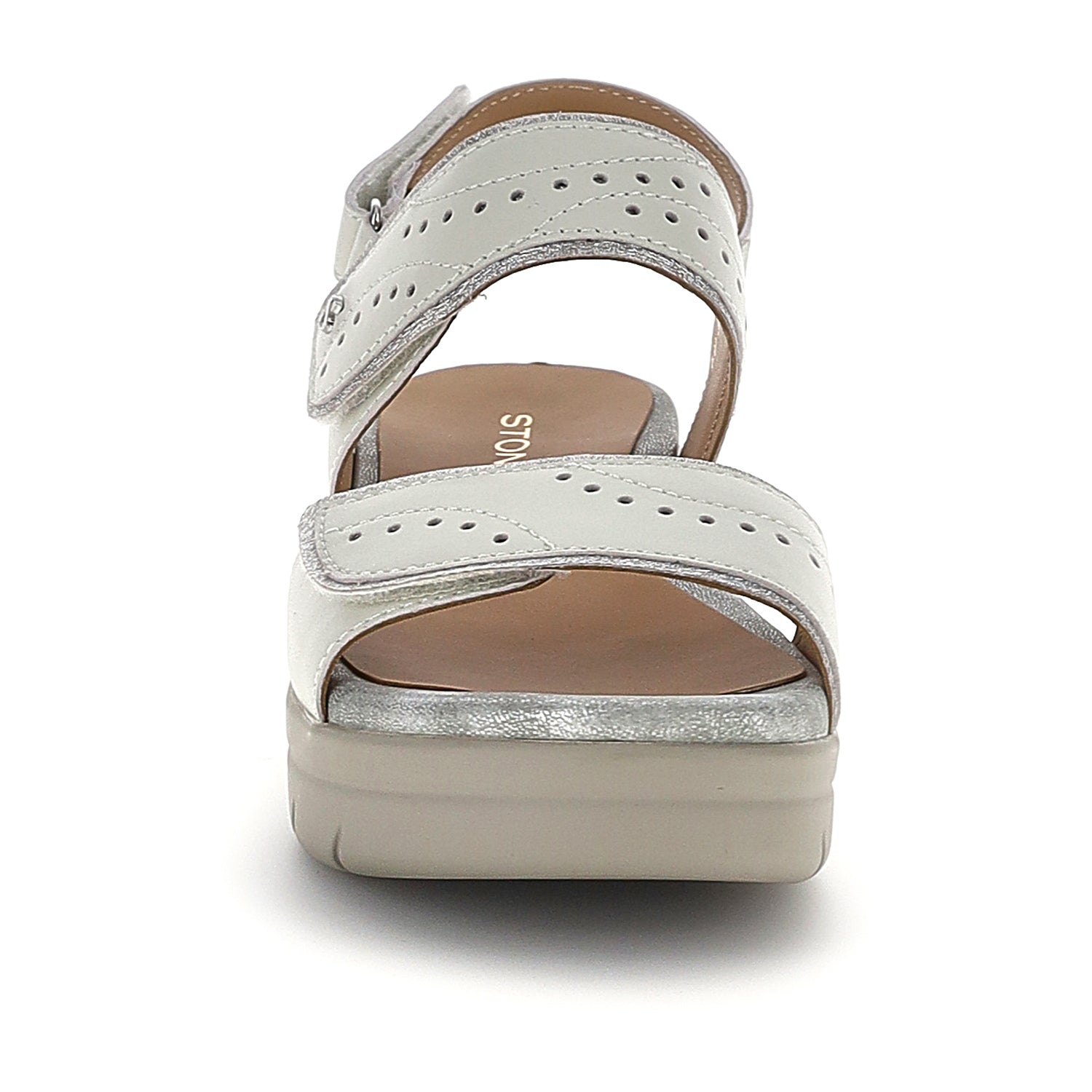 DONNA SANDALI CON ZEPPA AQUA 31 GRIGIO CHIARO 223653 346 04