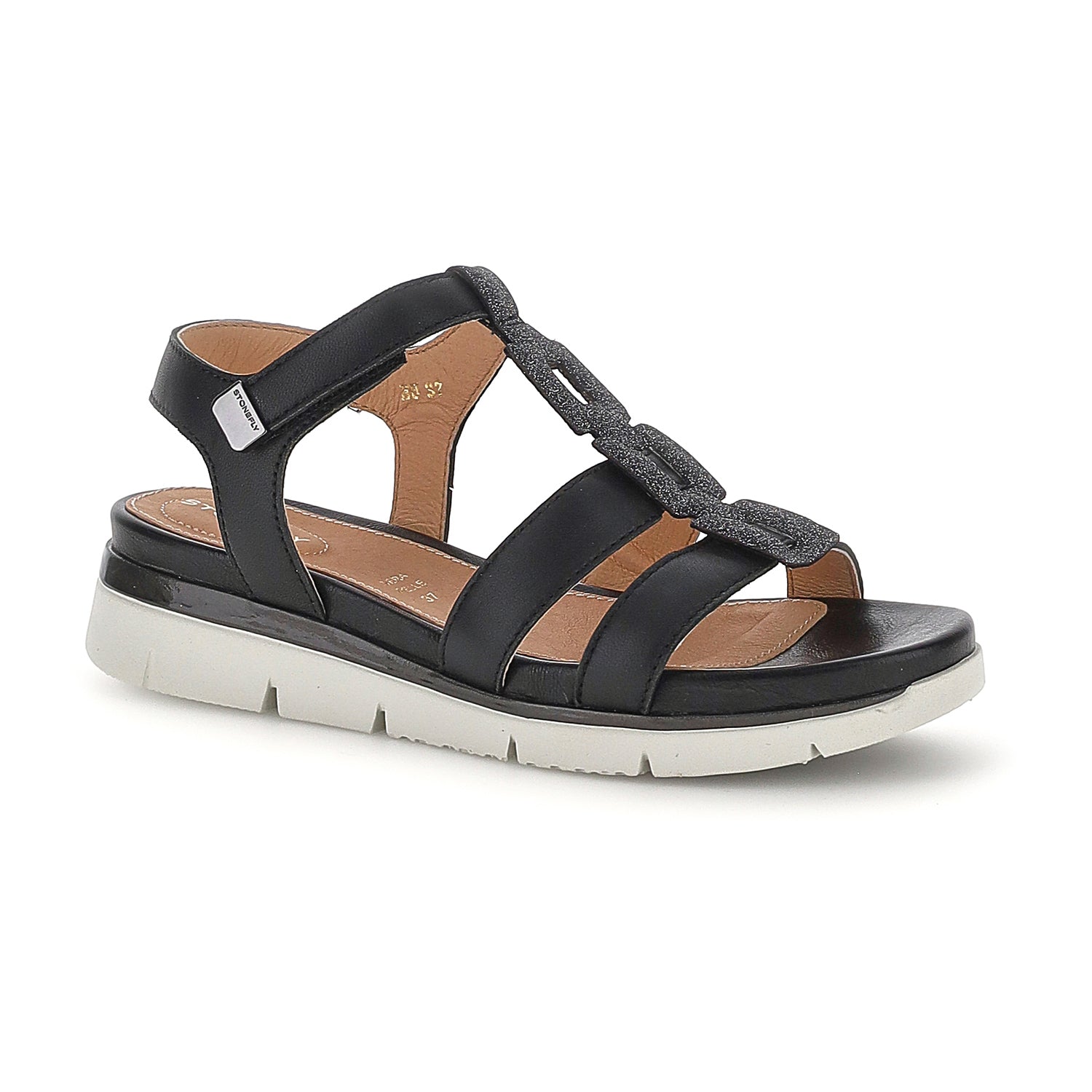 DONNA SANDALI ELODY 27 NERO 223660 000 02