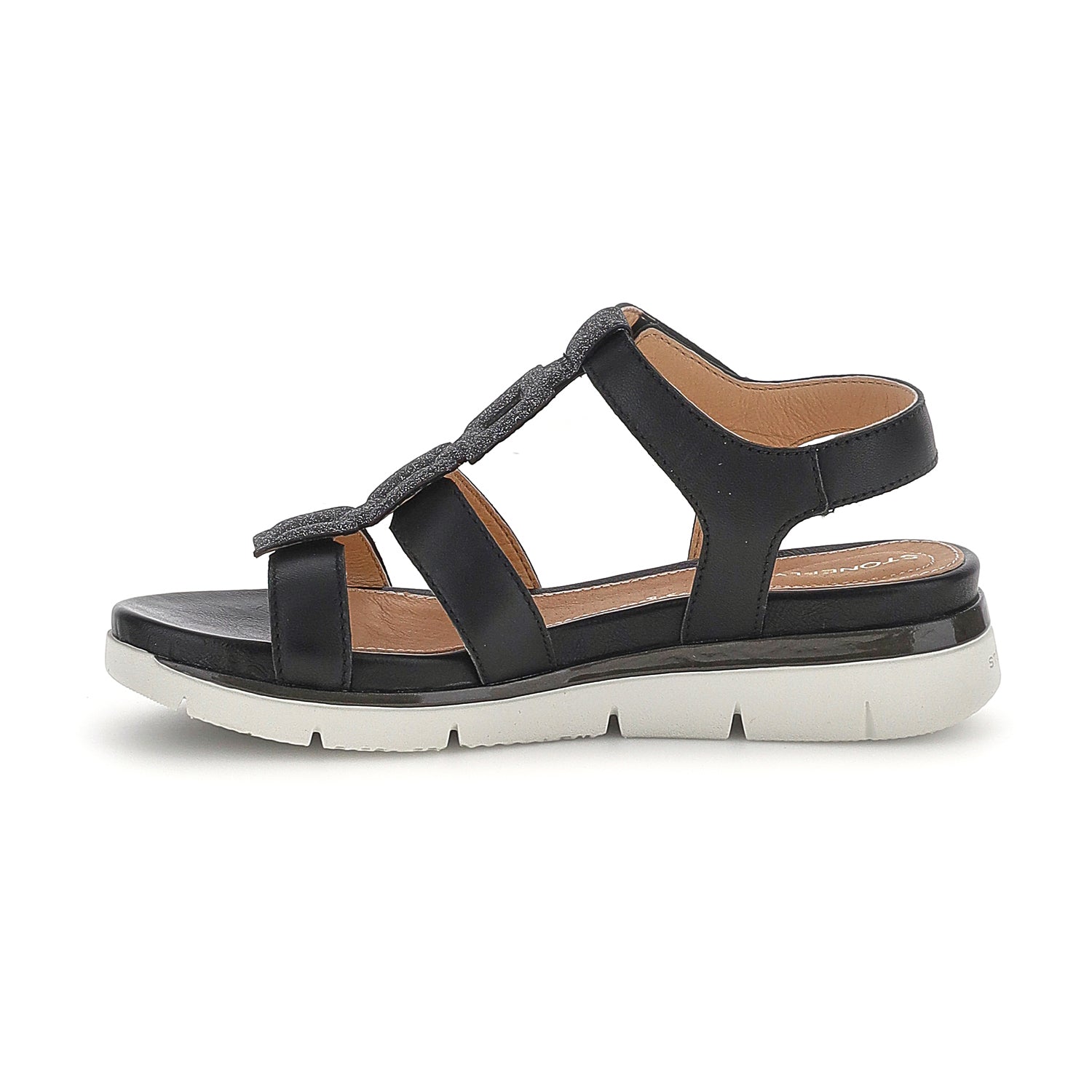 DONNA SANDALI ELODY 27 NERO 223660 000 03