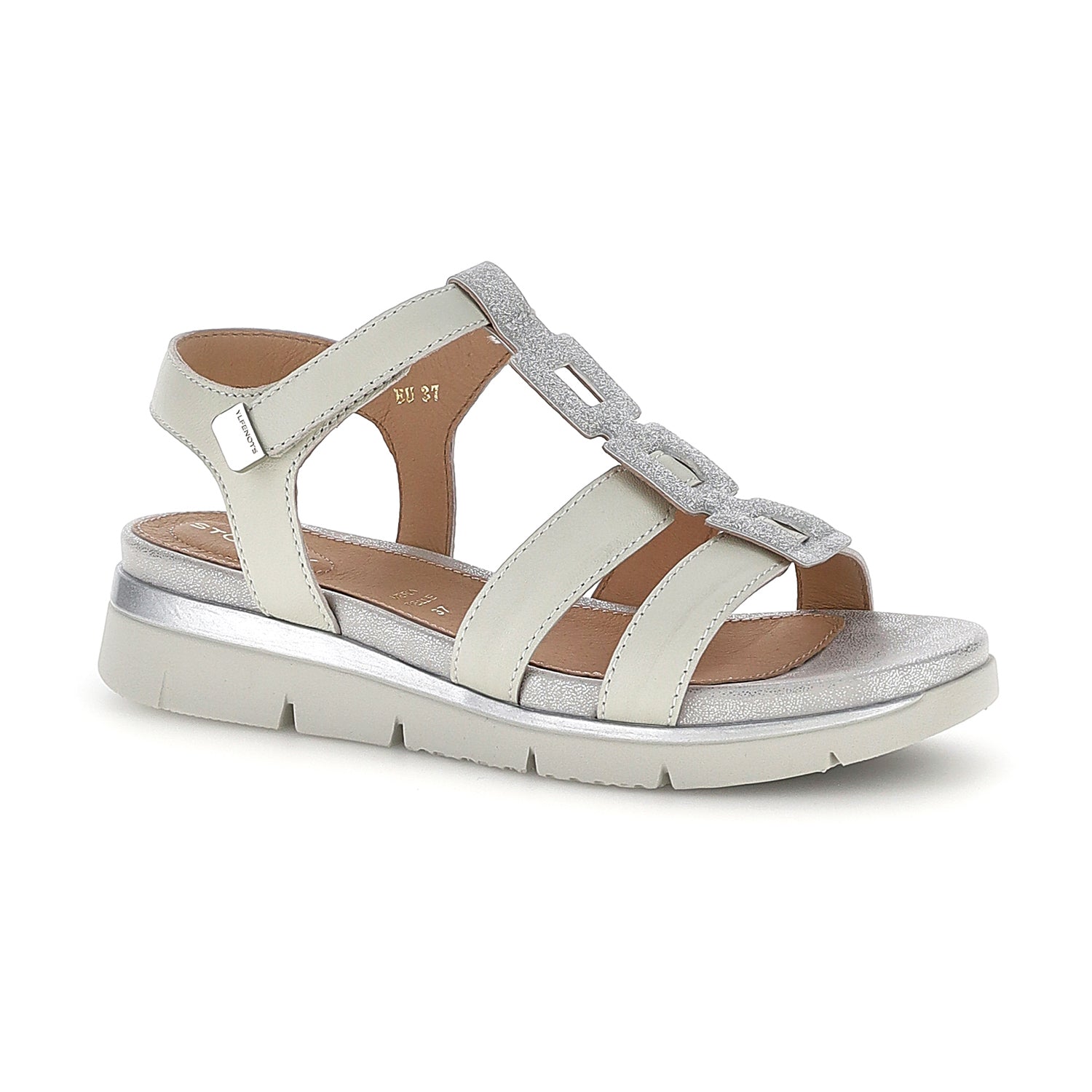 DONNA SANDALI ELODY 27 GRIGIO CHIARO 223660 EDT 02