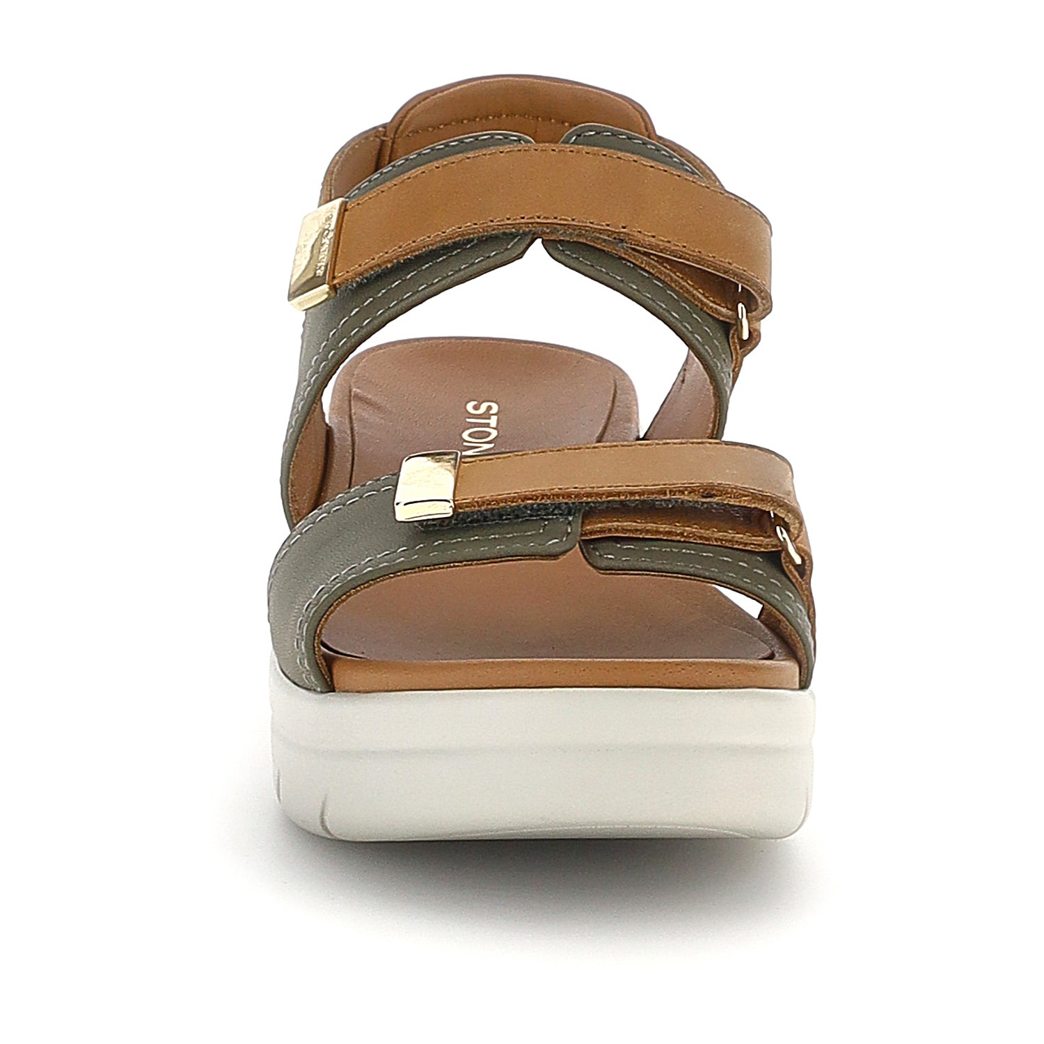 DONNA SANDALI CON ZEPPA AQUA 20 VERDE CHIARO 223661 ACI 04