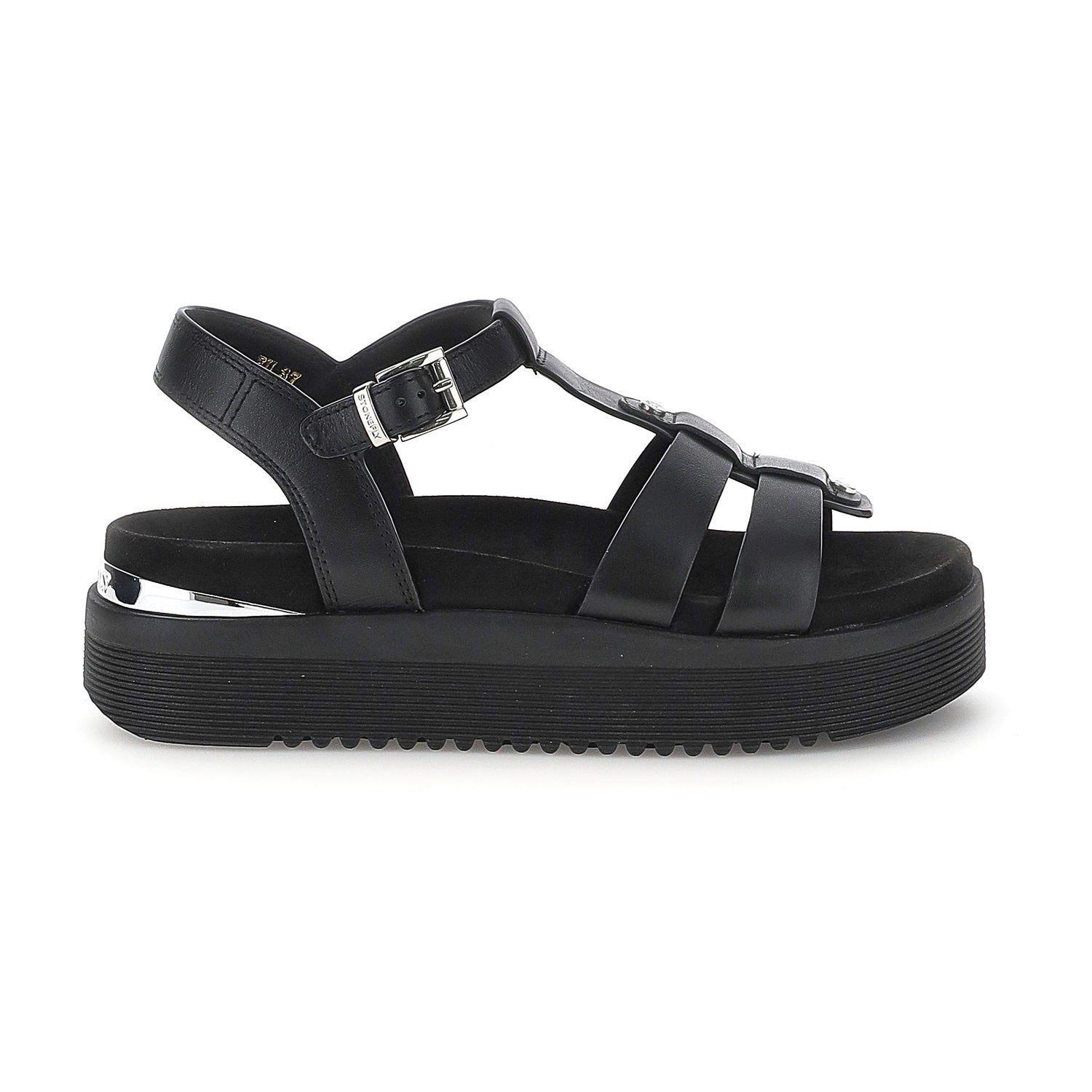 DONNA SANDALI ELENA 1 NERO 223694 000 01
