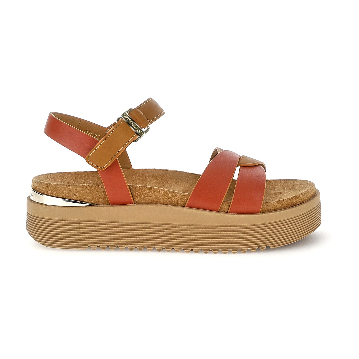 DONNA SANDALI ELENA 3 MARRONE 223697 EDM 01