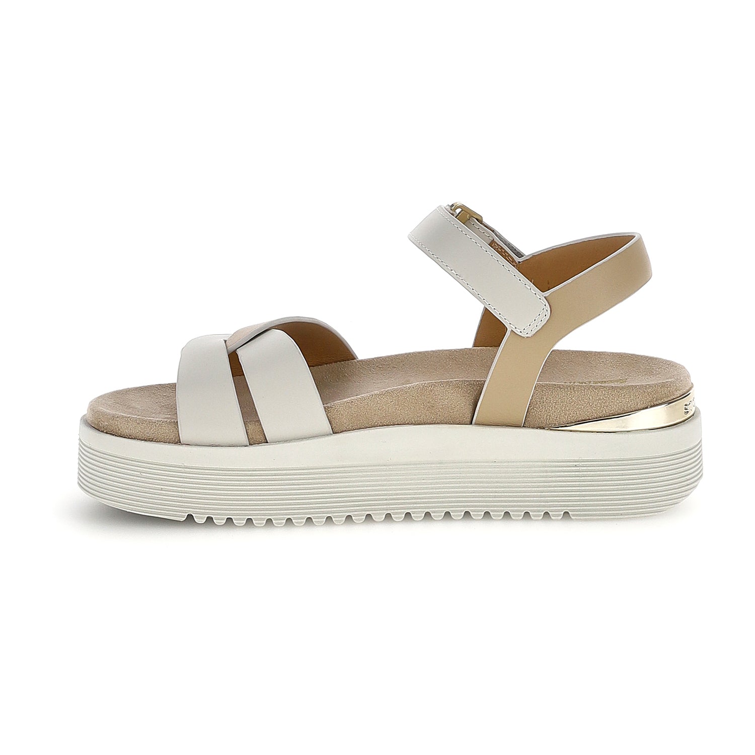 DONNA SANDALI ELENA 3 BEIGE 223697 EGB 03