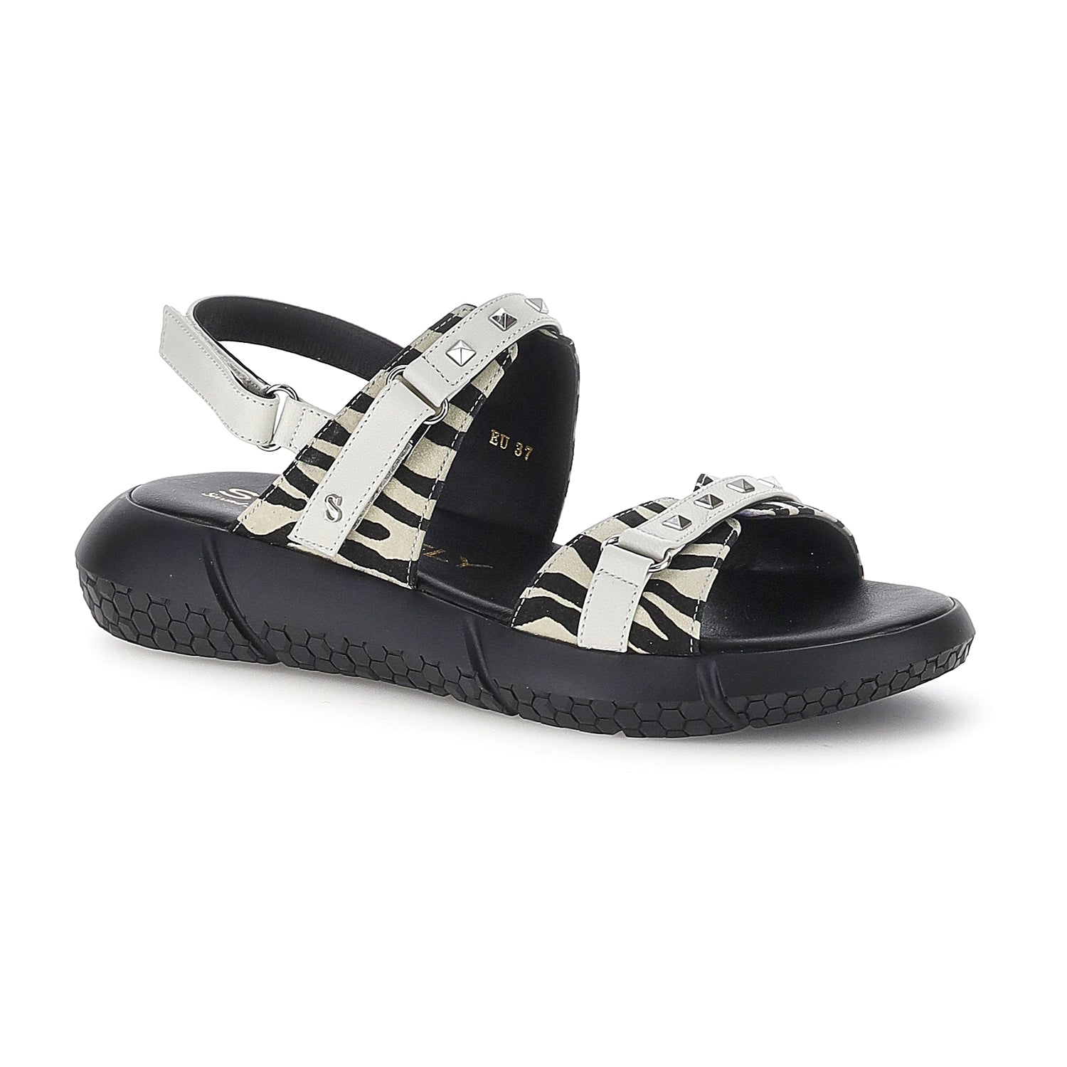 DONNA SANDALI ZOE 2 NERO 223706 191 02