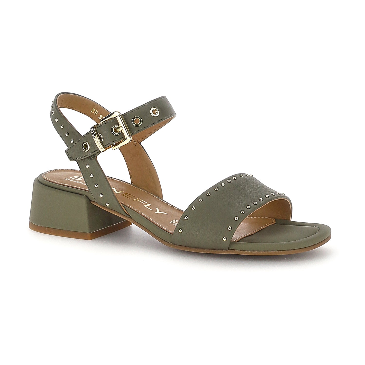 DONNA SANDALI CON TACCO KARA 7 VERDE CHIARO 223712 A0S 02