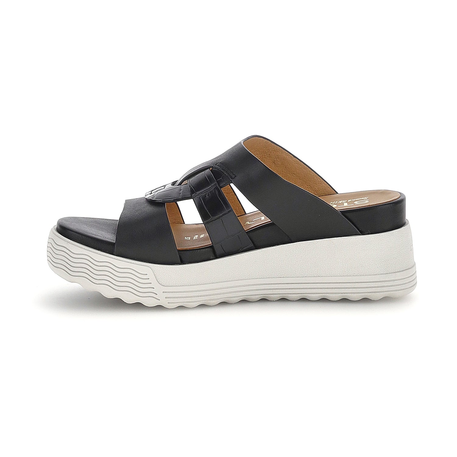 DONNA SANDALI CON ZEPPA PARKY 35 NERO 223715 000 03