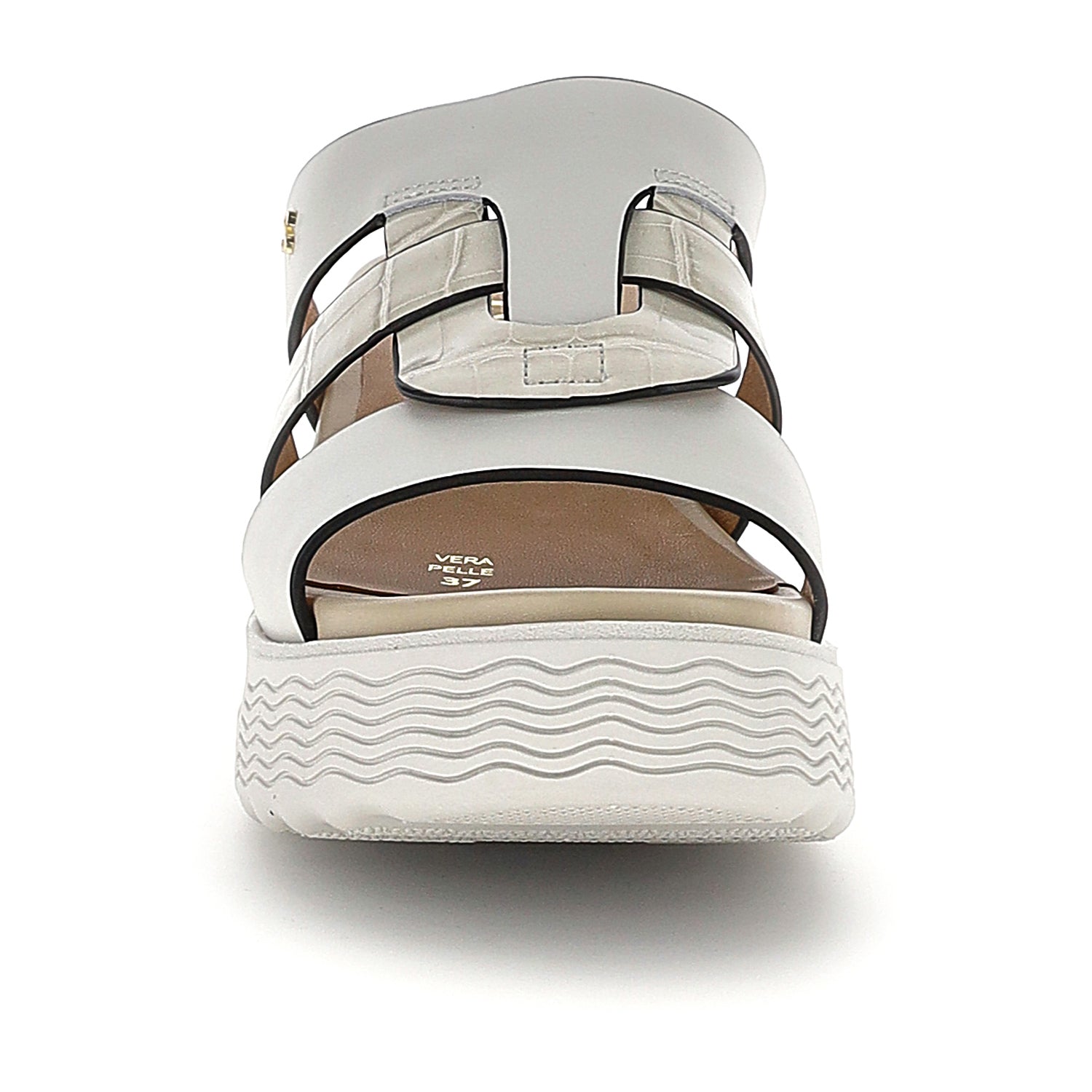 DONNA SANDALI CON ZEPPA PARKY 35 BIANCO 223715 151 04