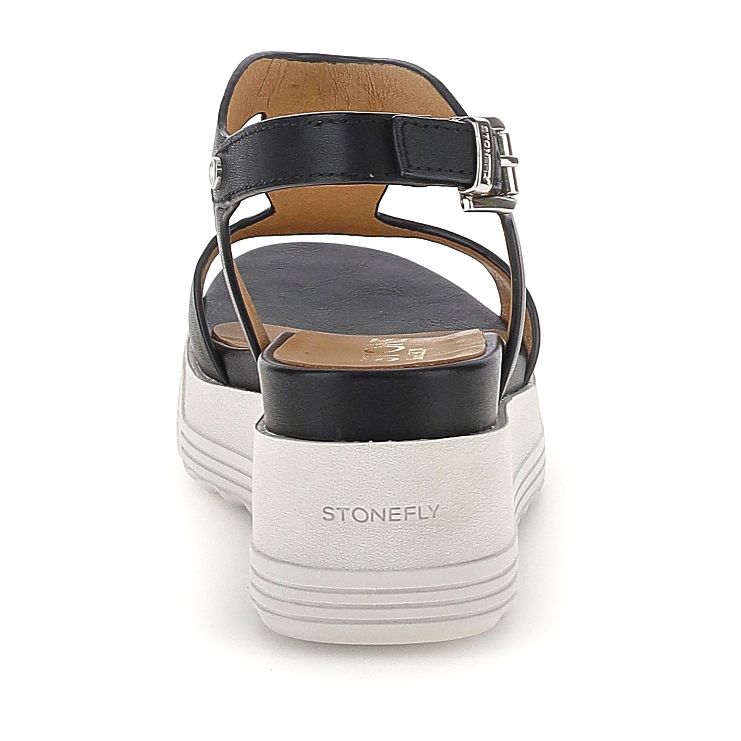 DONNA SANDALI CON ZEPPA PARKY 36 NERO 223717 000 05
