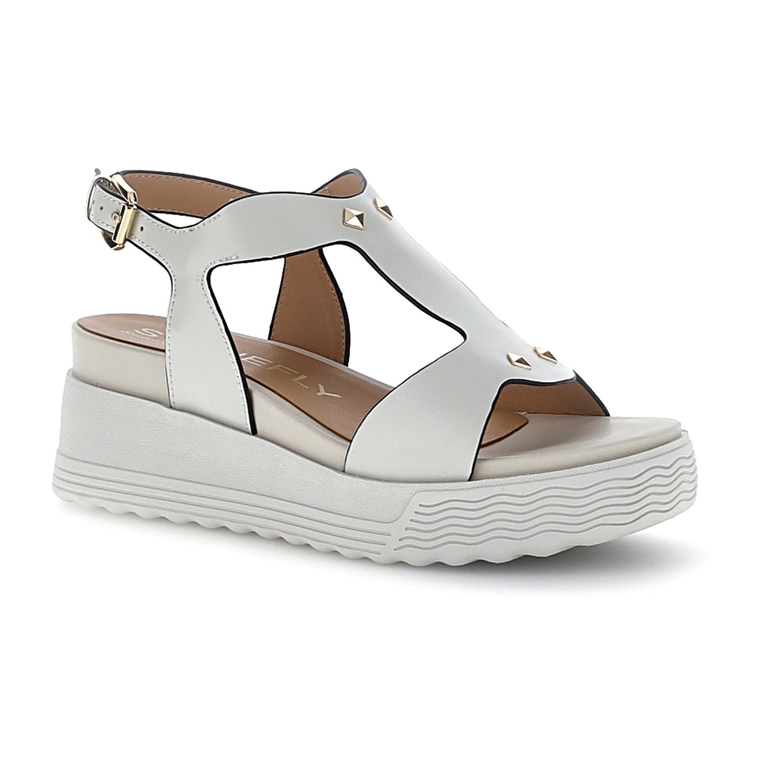 DONNA SANDALI CON ZEPPA PARKY 36 BIANCO 223717 151 02