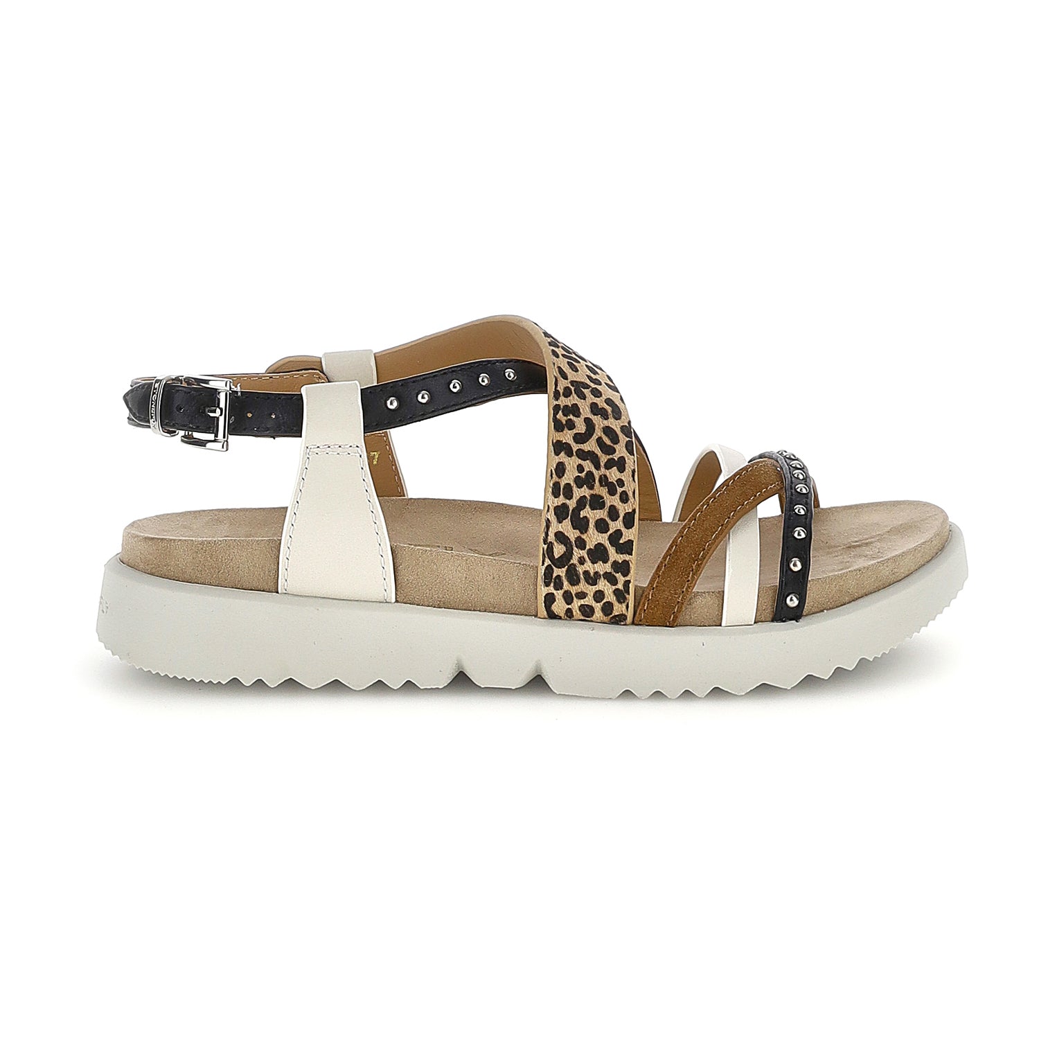 DONNA SANDALI CON ZEPPA RIVA 15 MULTICOLOR 223720 EGZ 01