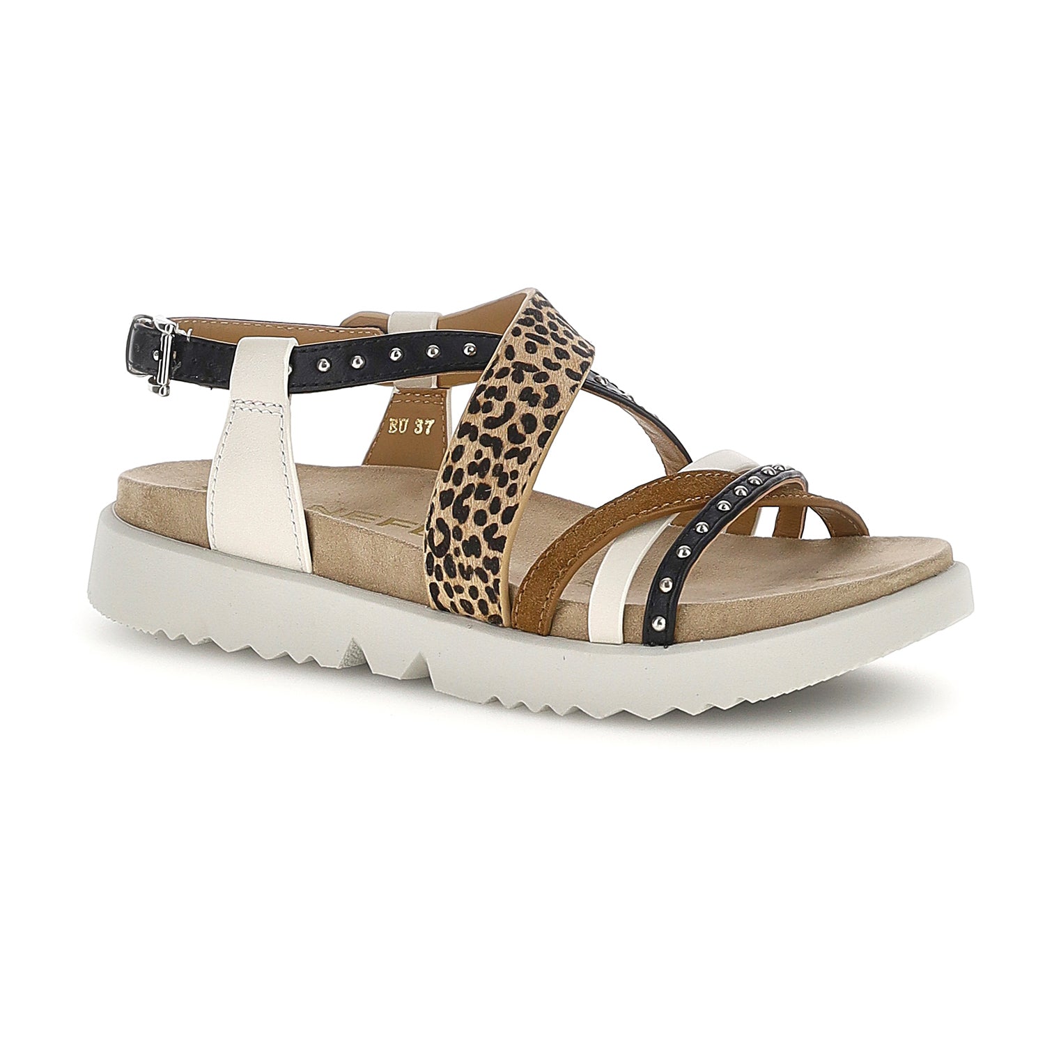 DONNA SANDALI CON ZEPPA RIVA 15 MULTICOLOR 223720 EGZ 02