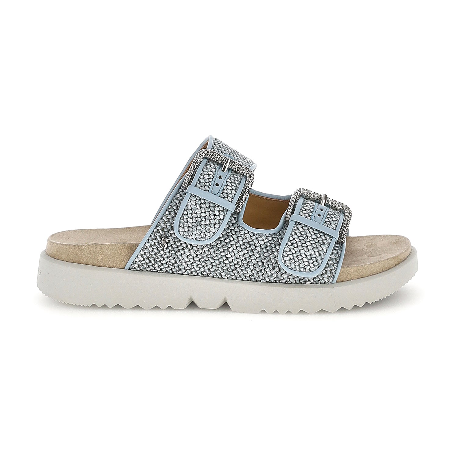DONNA SANDALI CON ZEPPA RIVA 18 VERDE CHIARO 223726 C9B 01