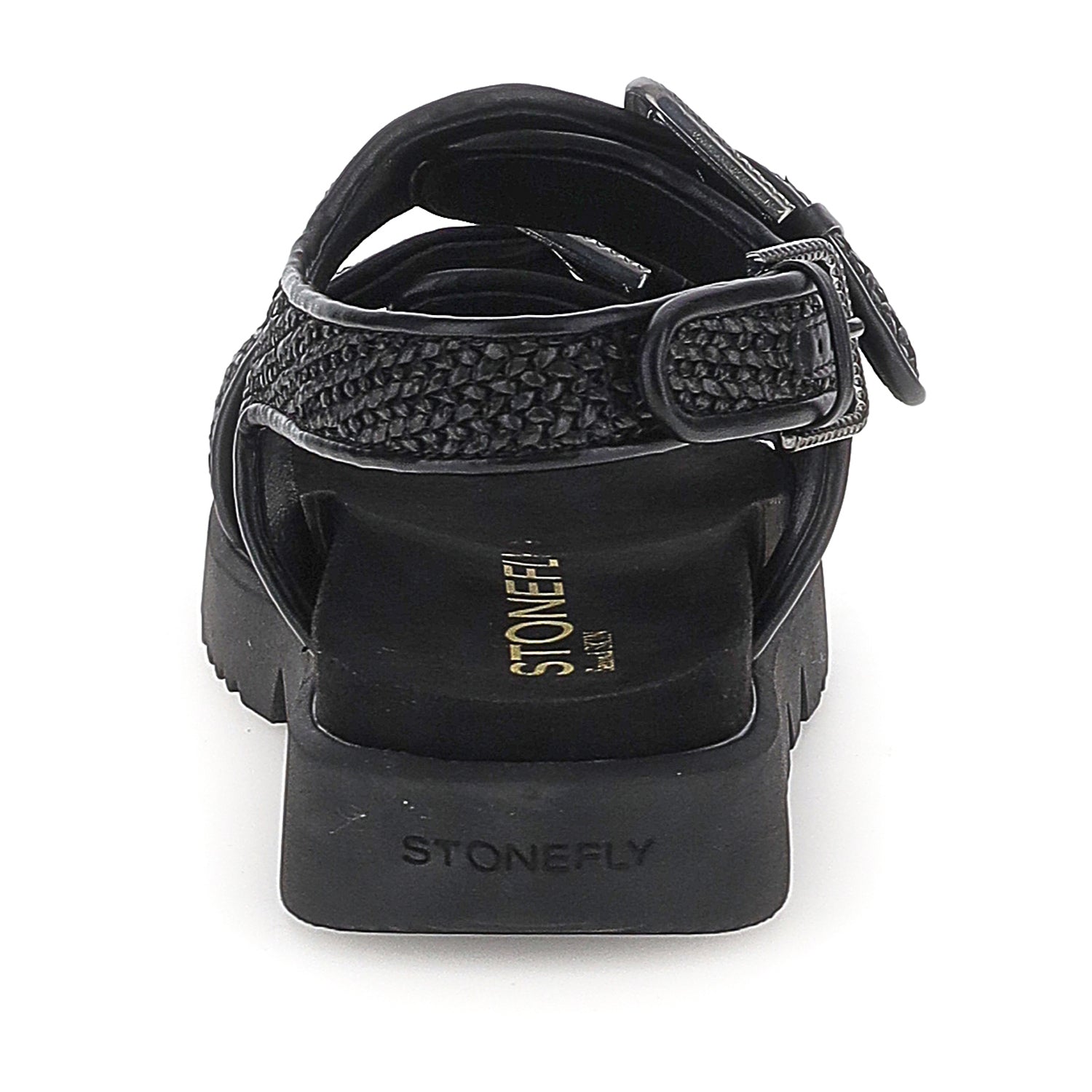 DONNA SANDALI CON ZEPPA RIVA 19 NERO 223727 000 05
