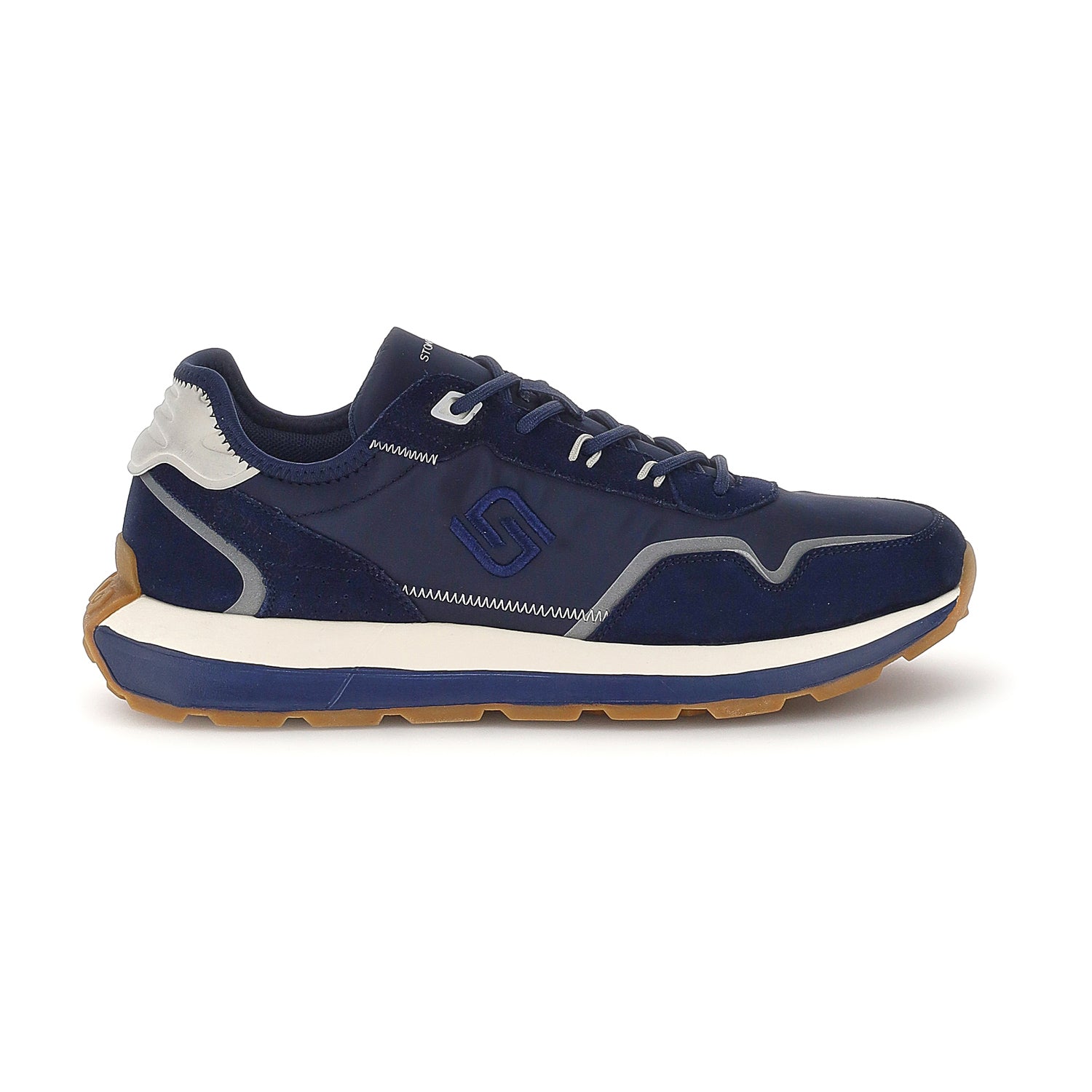 UOMO SCARPE ALLACCIATE SOFTSPACE 1 BLU 223829 EK3 01