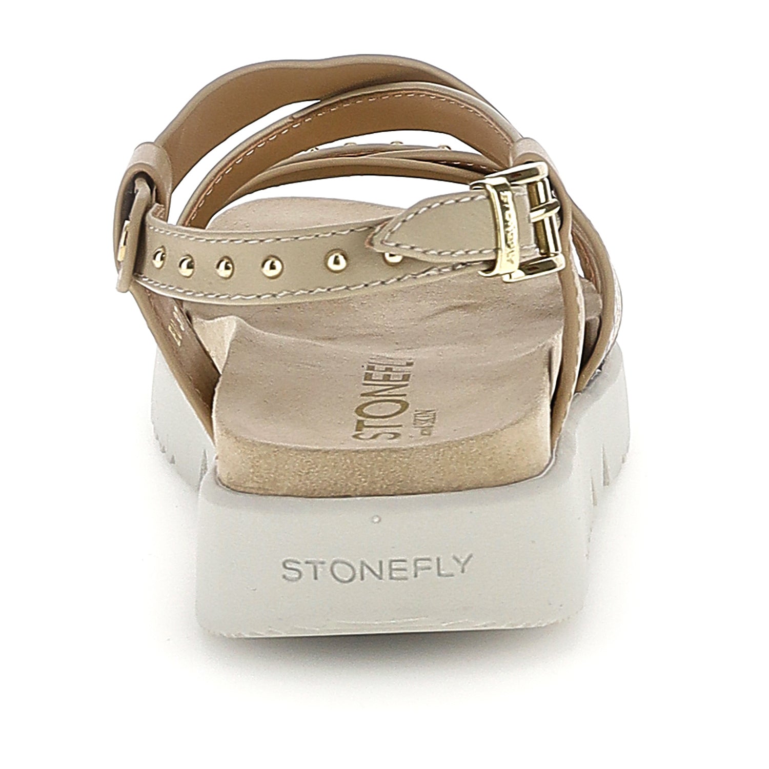 DONNA SANDALI CON ZEPPA RIVA 15 MARRONE 223871 EMH 05