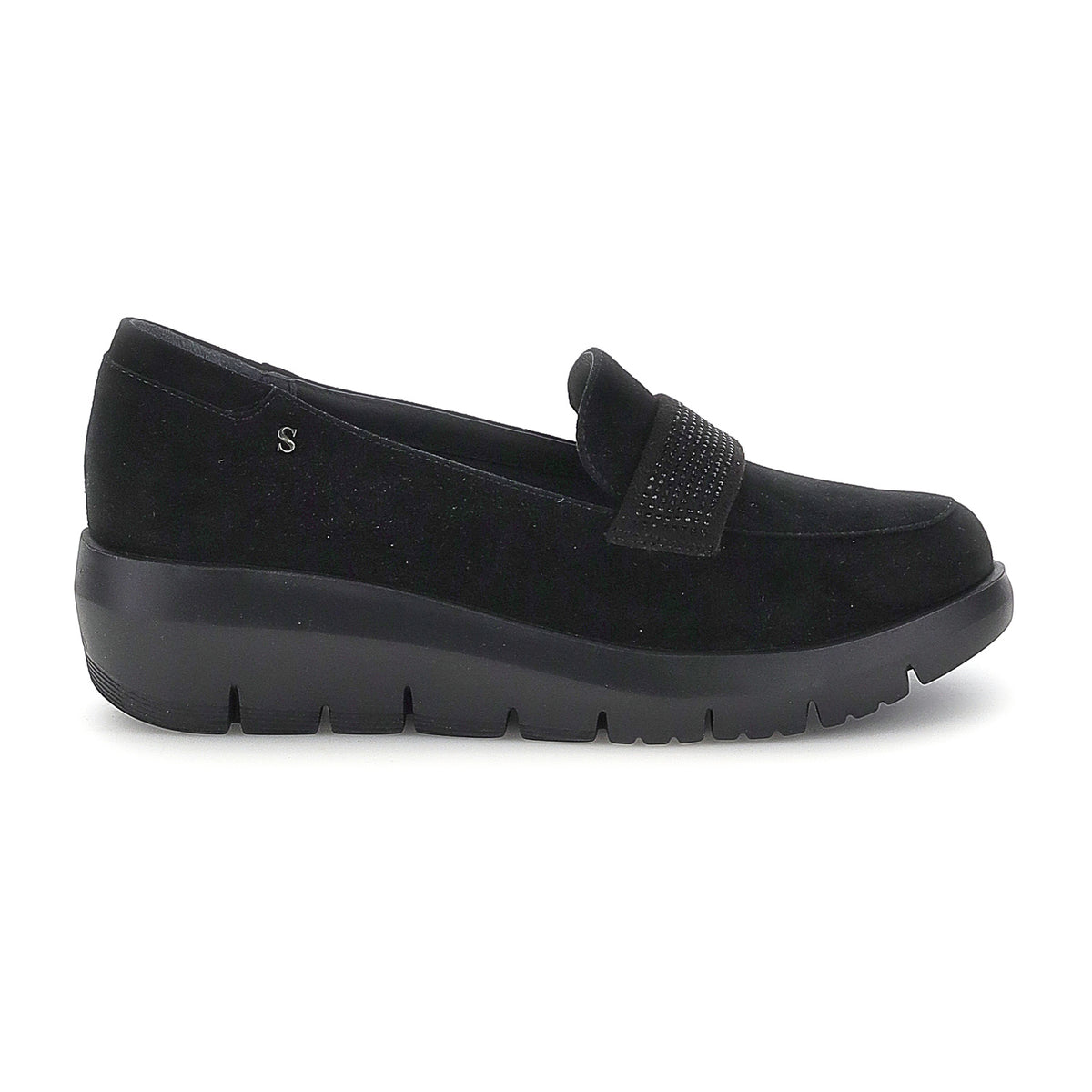 DONNA MOCASSINI PLUME 46 NERO 224080 000 01