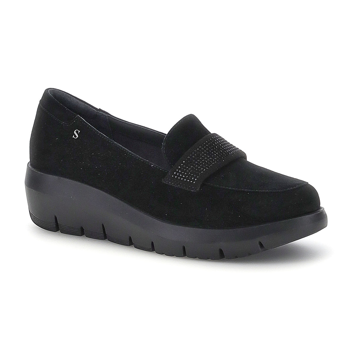 DONNA MOCASSINI PLUME 46 NERO 224080 000 02