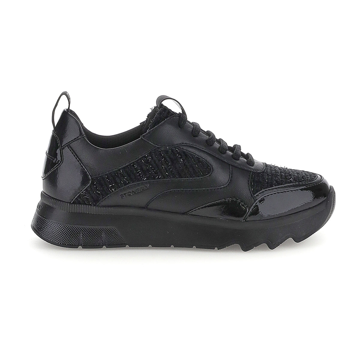 DONNA SCARPE ALLACCIATE SPOCK 51 NERO 224140 000 01