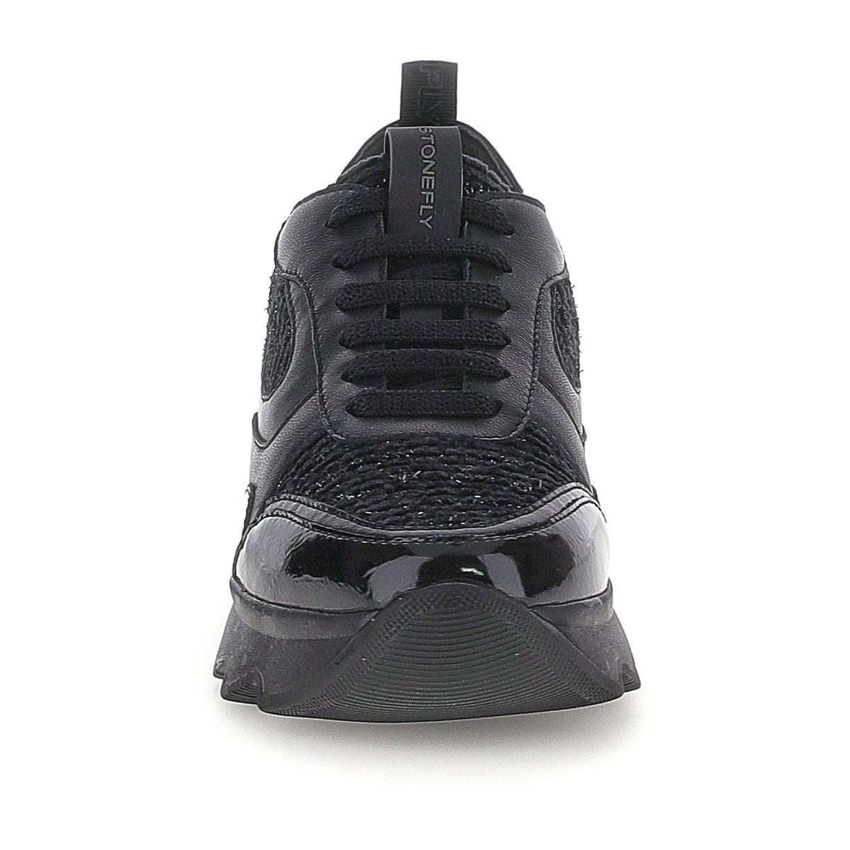 DONNA SCARPE ALLACCIATE SPOCK 51 NERO 224140 000 04