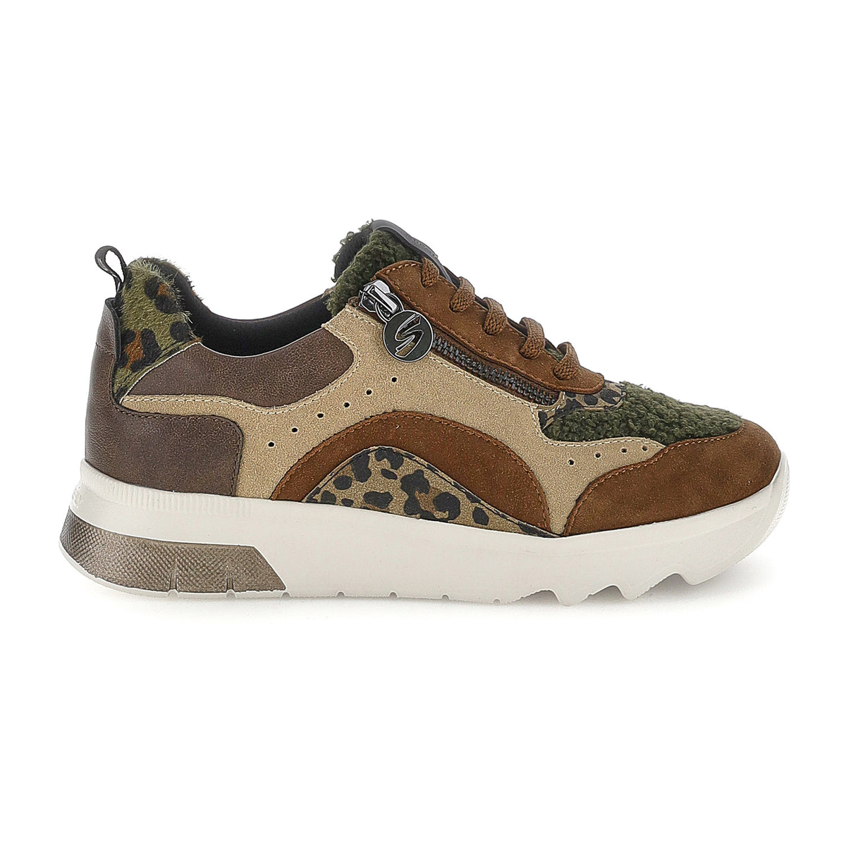 DONNA SCARPE ALLACCIATE SPOCK 53 BEIGE 224148 EXR 01