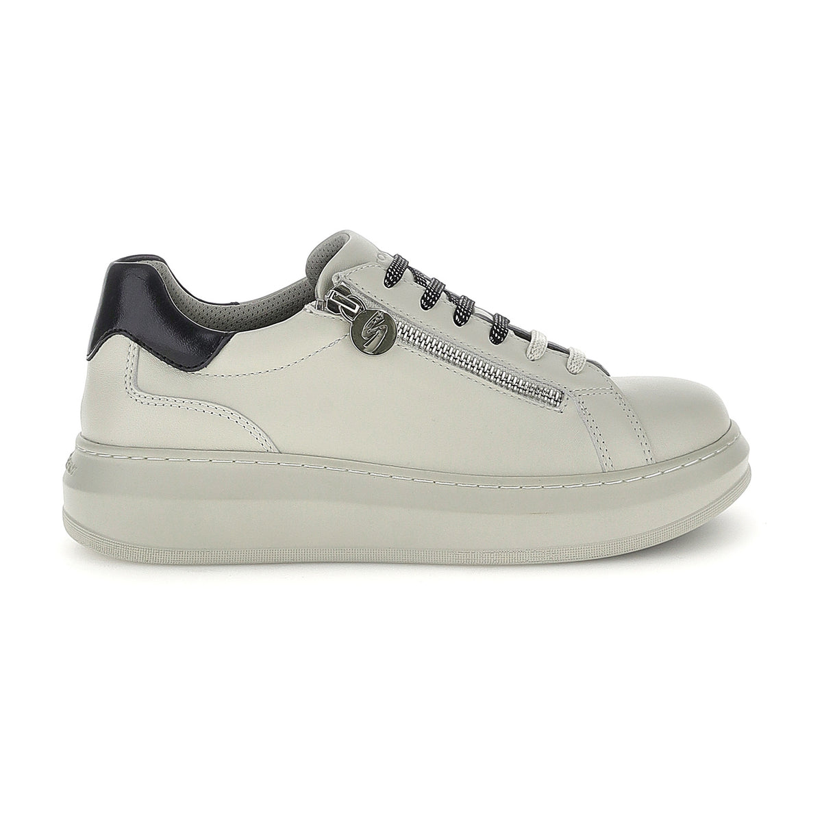 DONNA SCARPE ALLACCIATE CLIO 3 GRIGIO CHIARO 224160 24K 01
