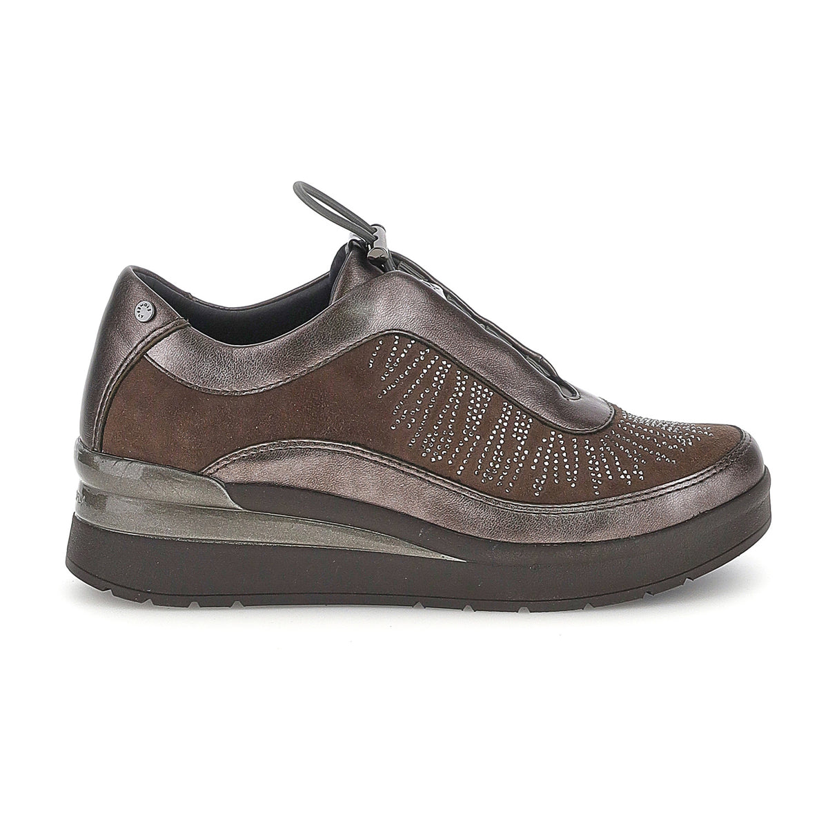 DONNA SCARPE SLIP ON CREAM 70 GRIGIO 224215 EZI 01