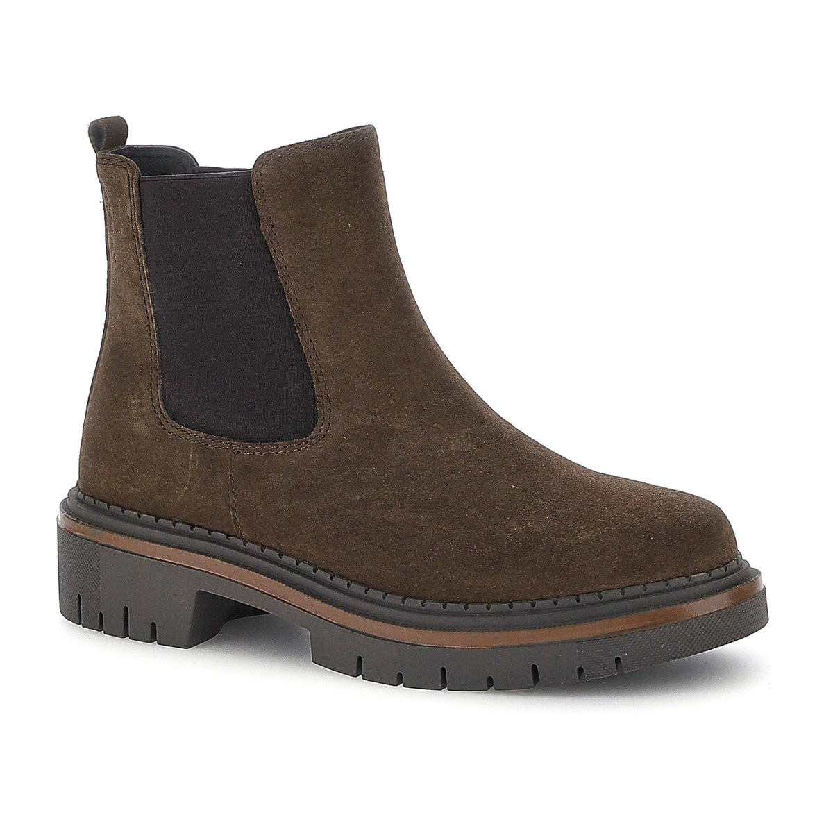 DONNA CHELSEA BOOT RHEA 7 MARRONE SCURO 224259 410 02