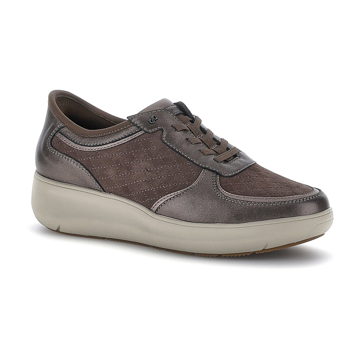 DONNA SCARPE ALLACCIATE ROCK 37 GRIGIO 224265 EWS 02