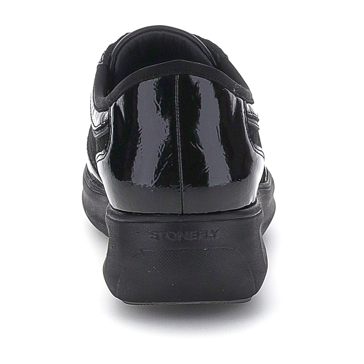 DONNA SCARPE ALLACCIATE ROCK 37 NERO 224268 000 05