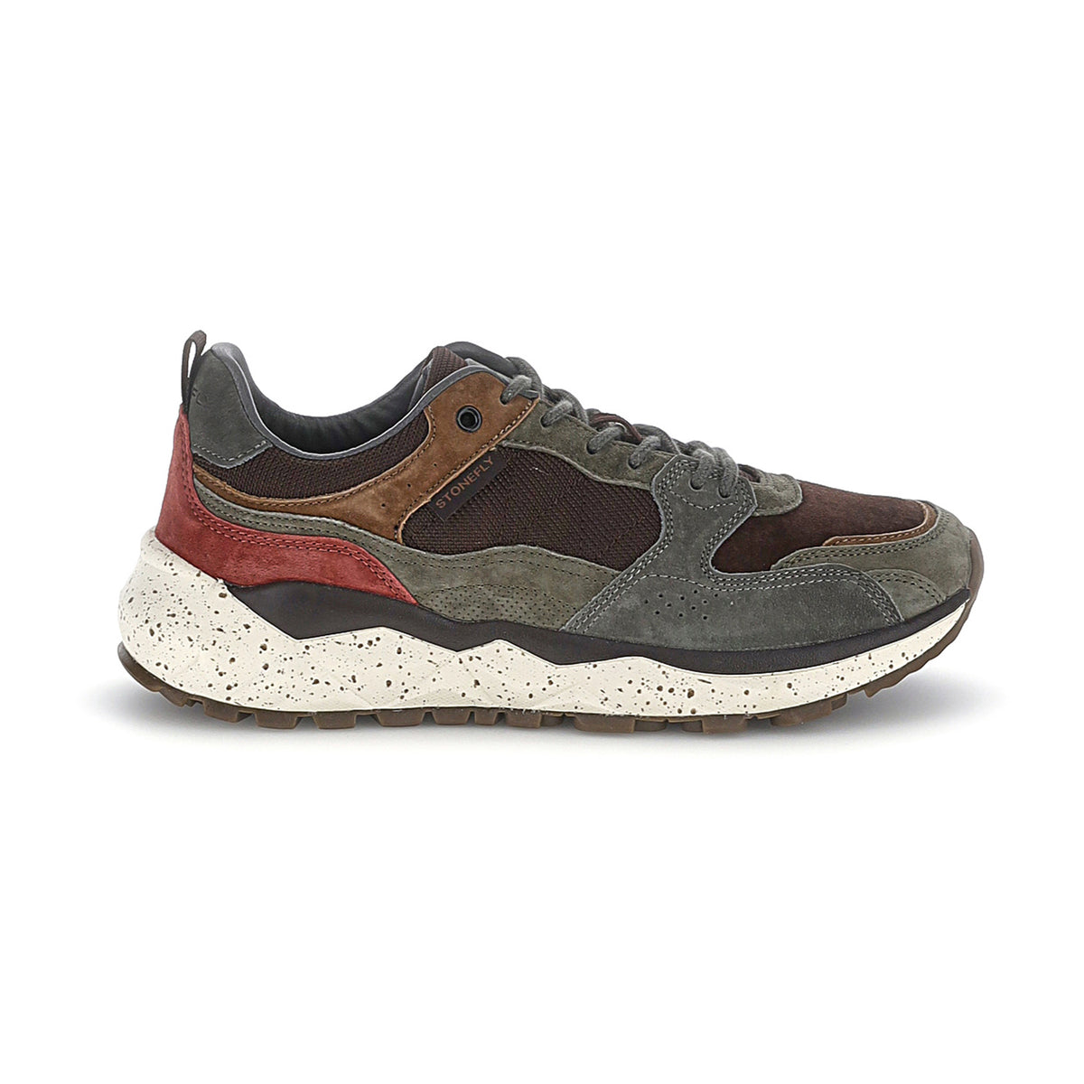 UOMO SCARPE ALLACCIATE FUJI MAN 1 MARRONE 224403 F3Z 01